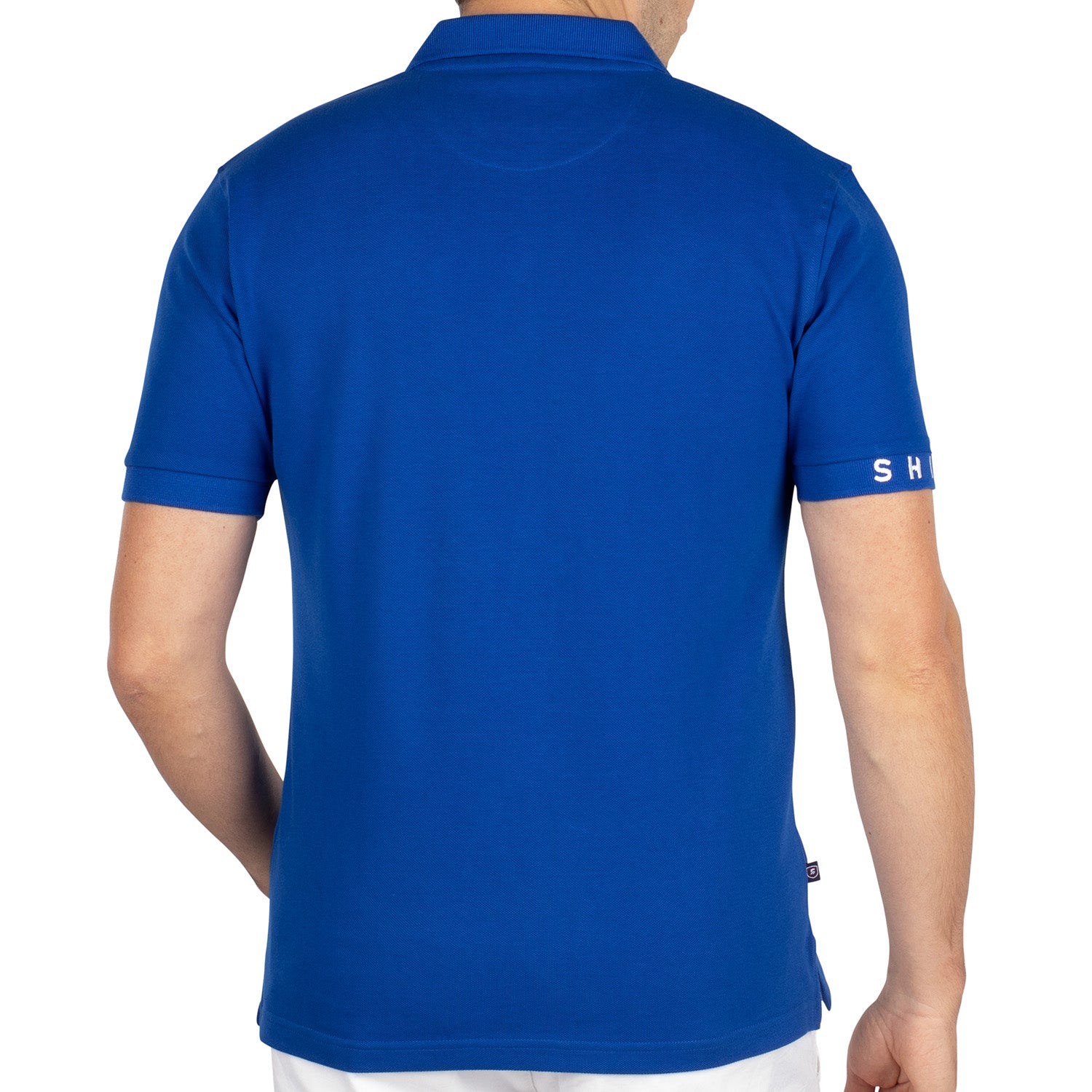 Basic pique polo shirt