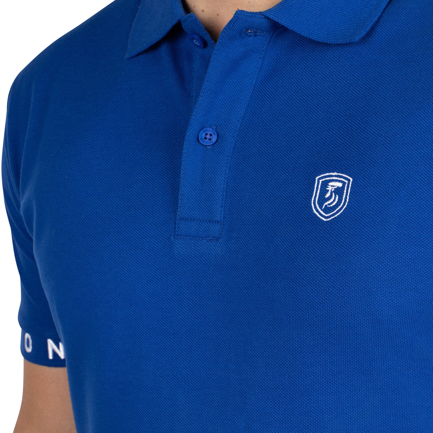 Basic pique polo shirt