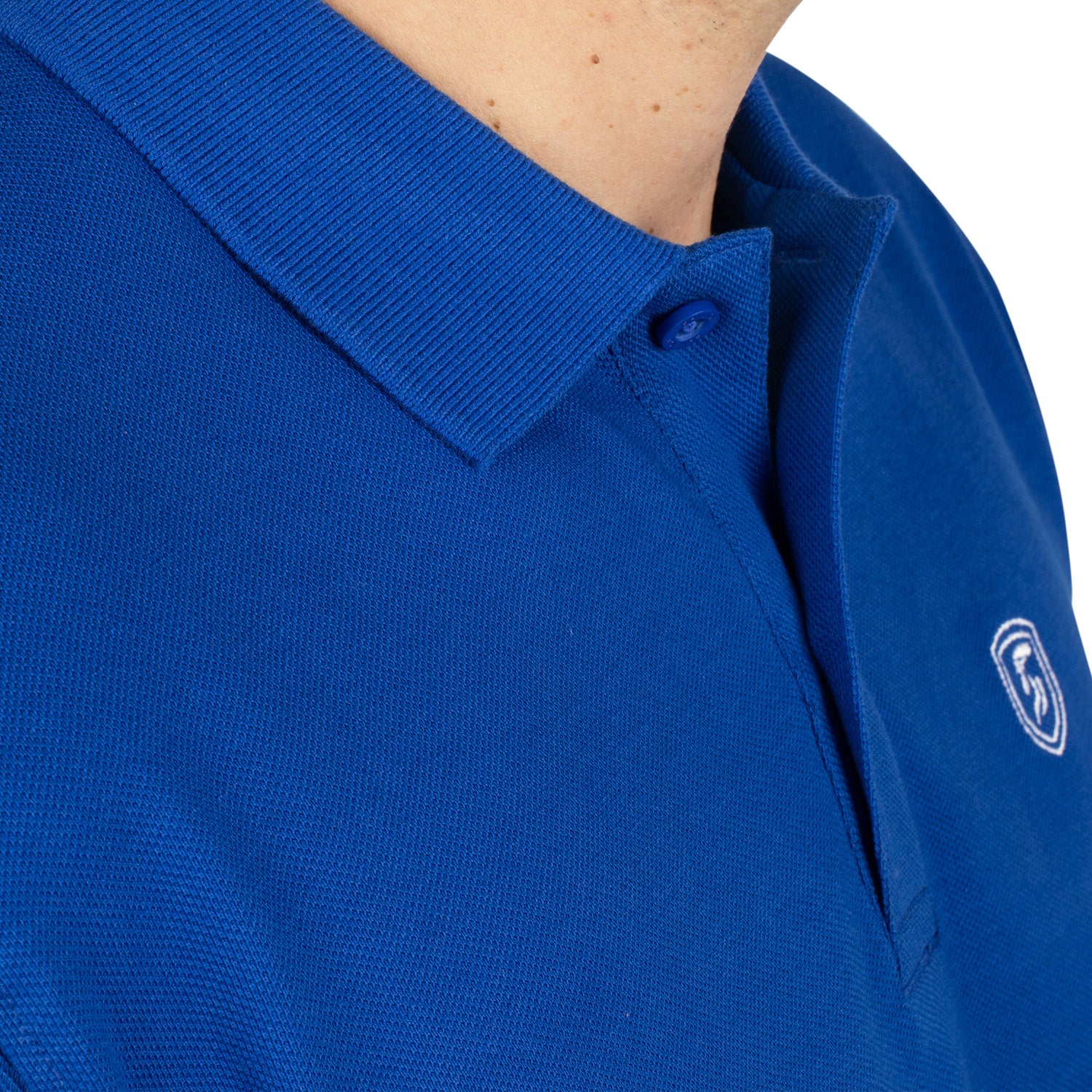 Basic pique polo shirt
