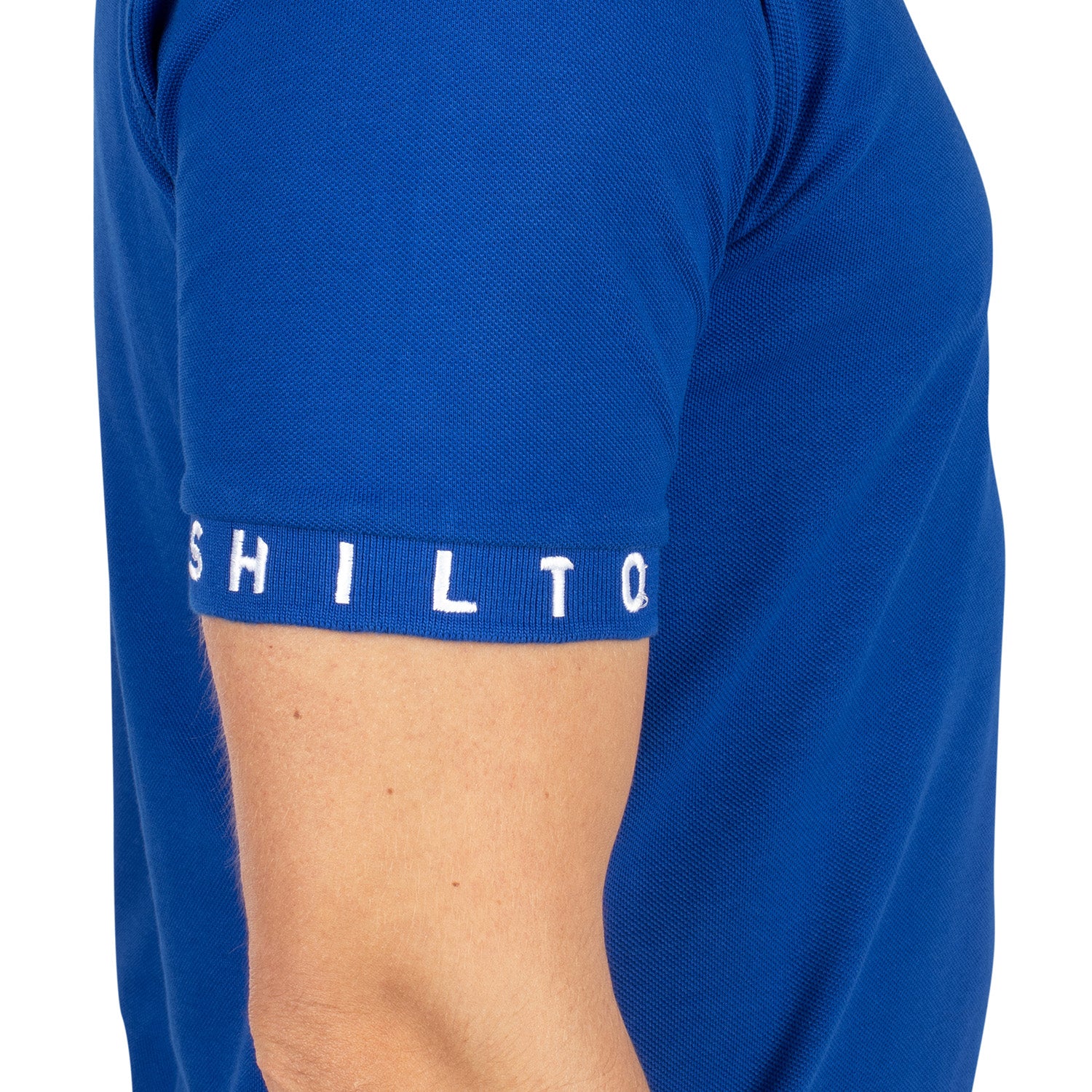 Basic pique polo shirt