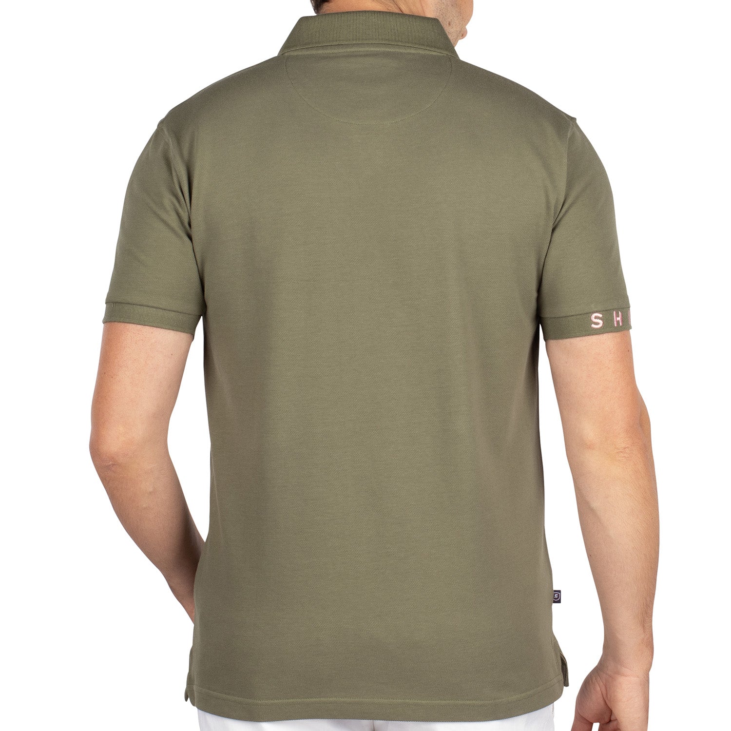 Basic pique polo shirt