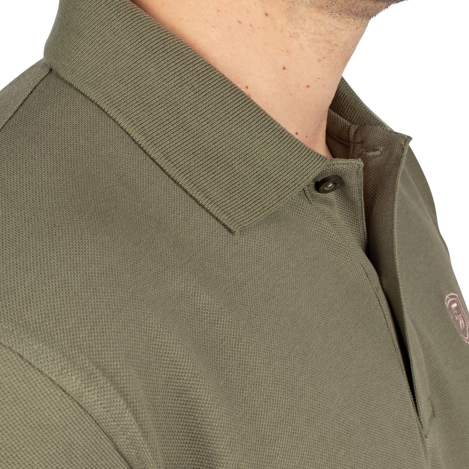 Basic pique polo shirt