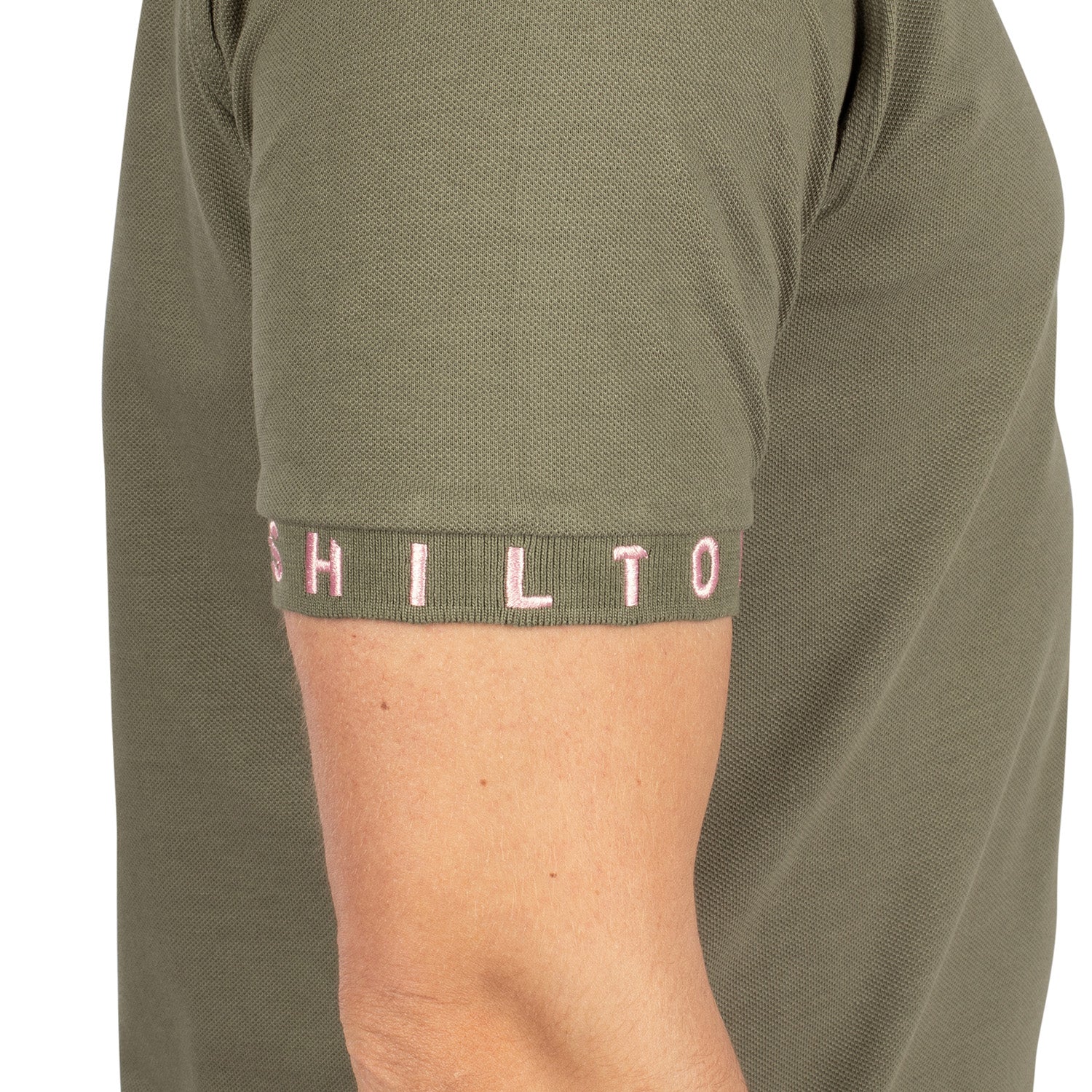 Basic pique polo shirt