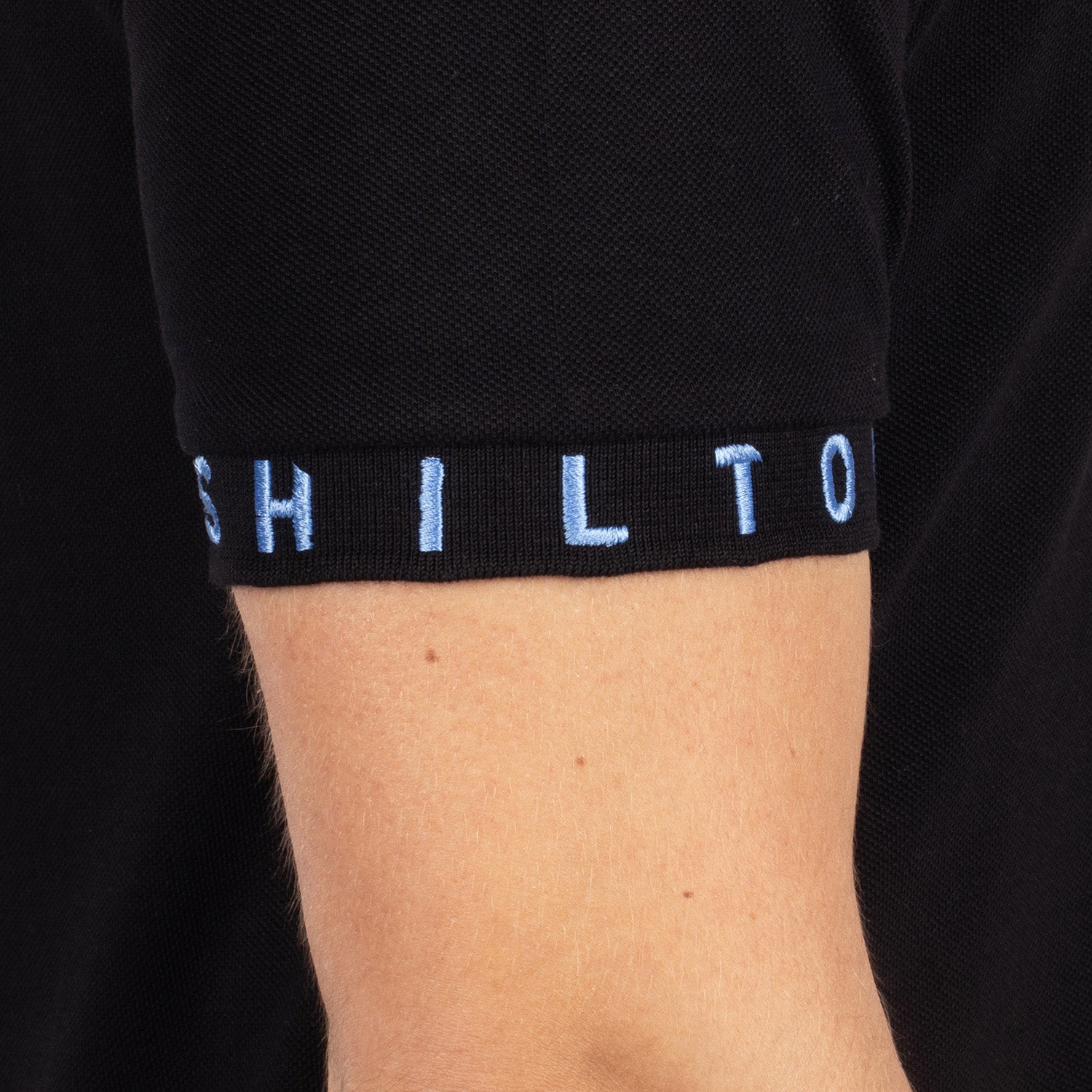 Basic pique polo shirt