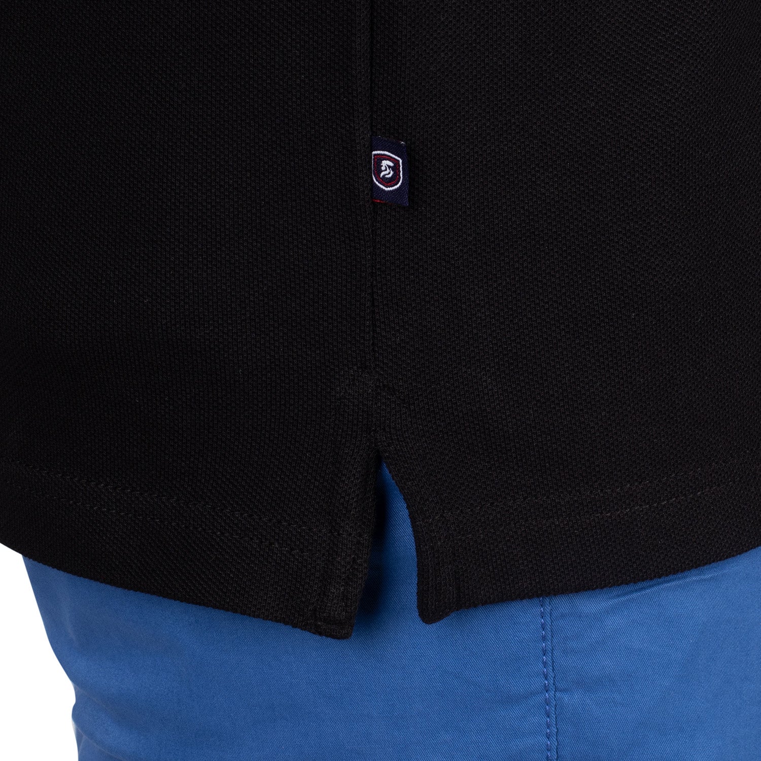 Basic pique polo shirt