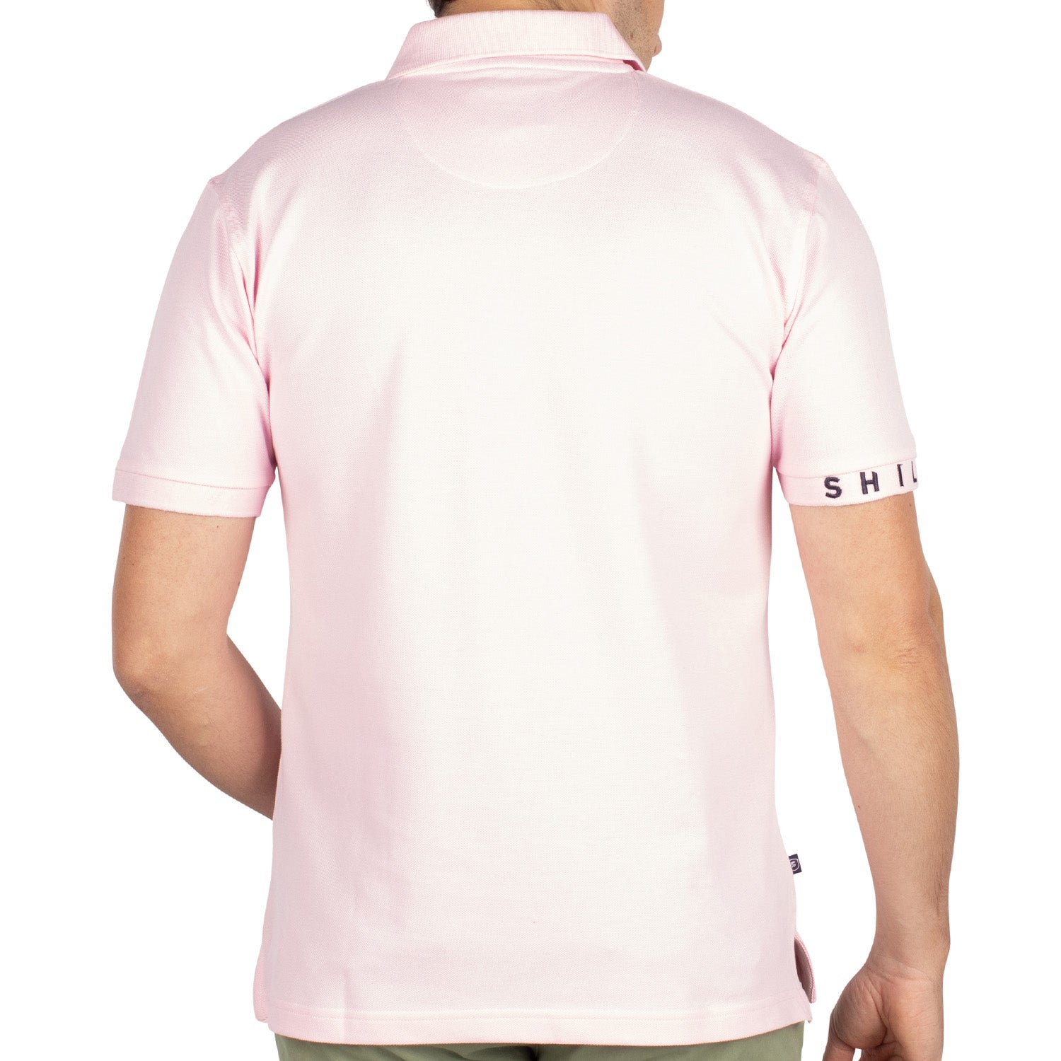 Basic pique polo shirt