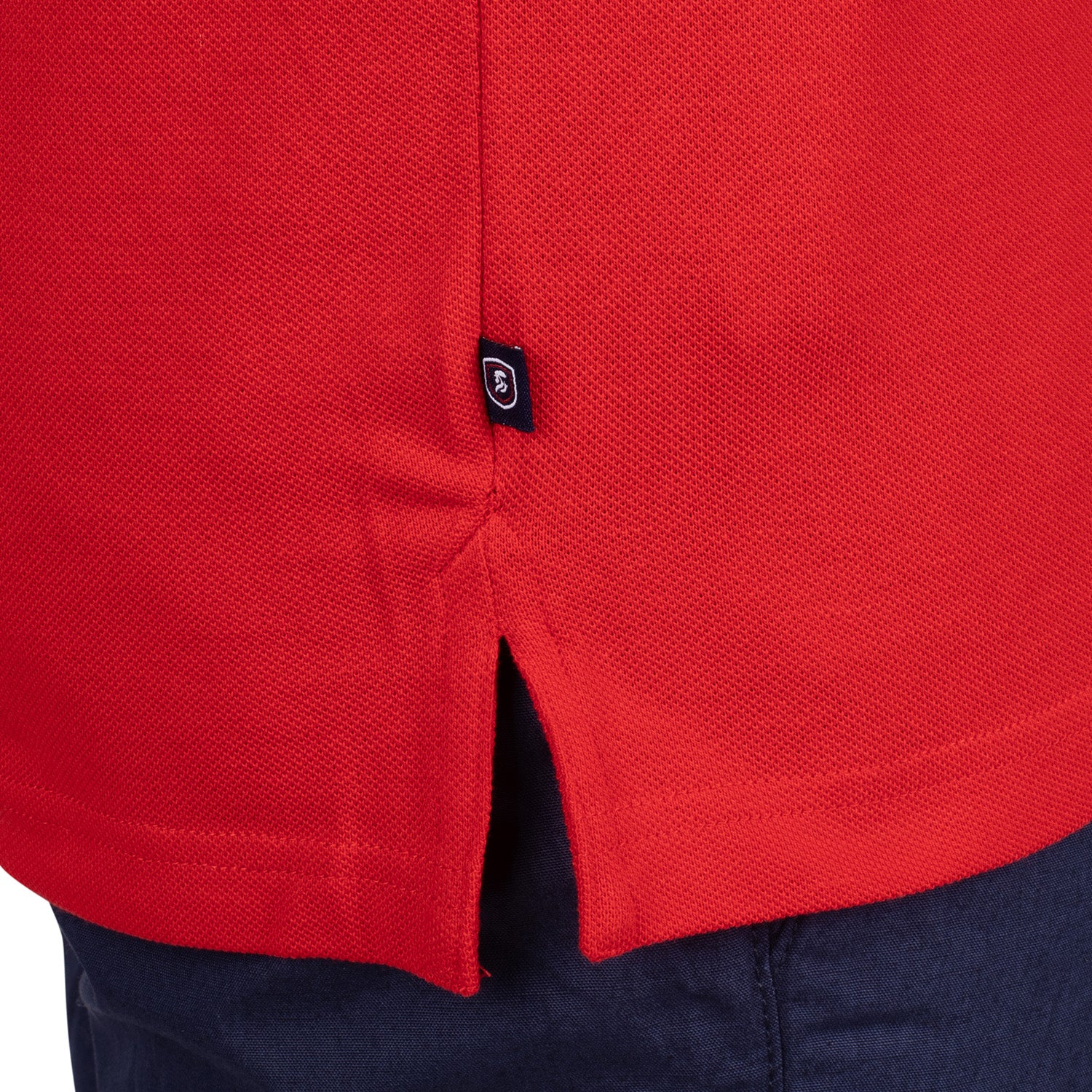 Basic pique polo shirt