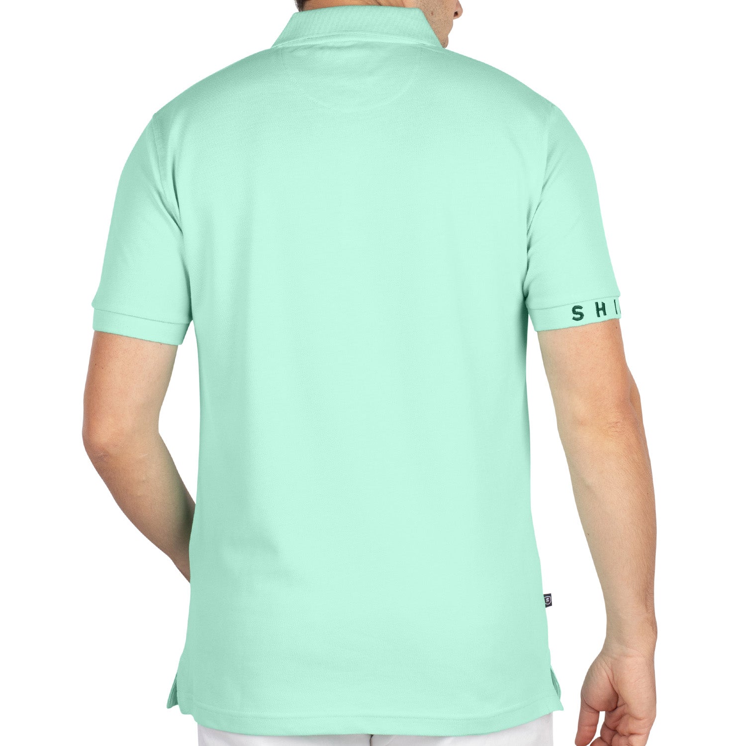 Basic pique polo shirt
