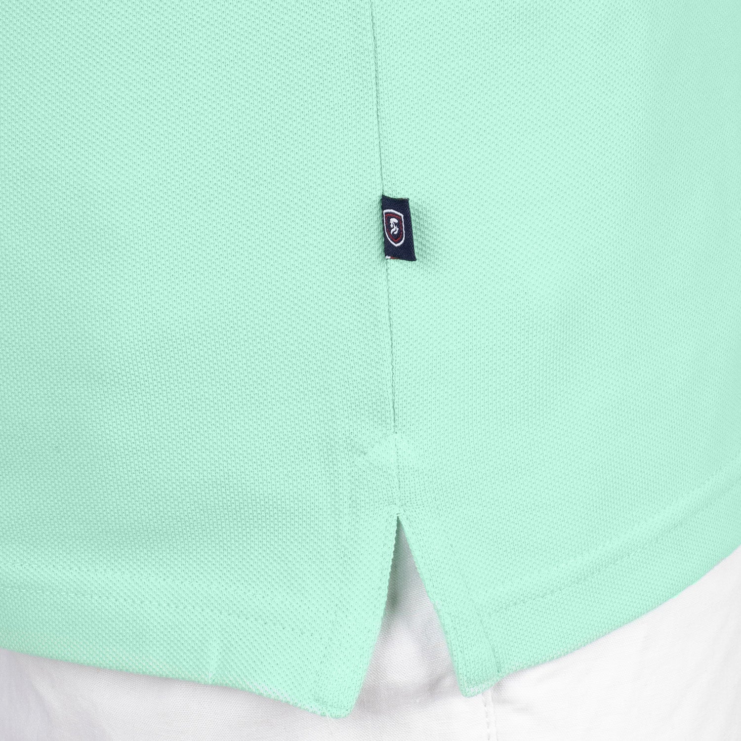 Basic pique polo shirt