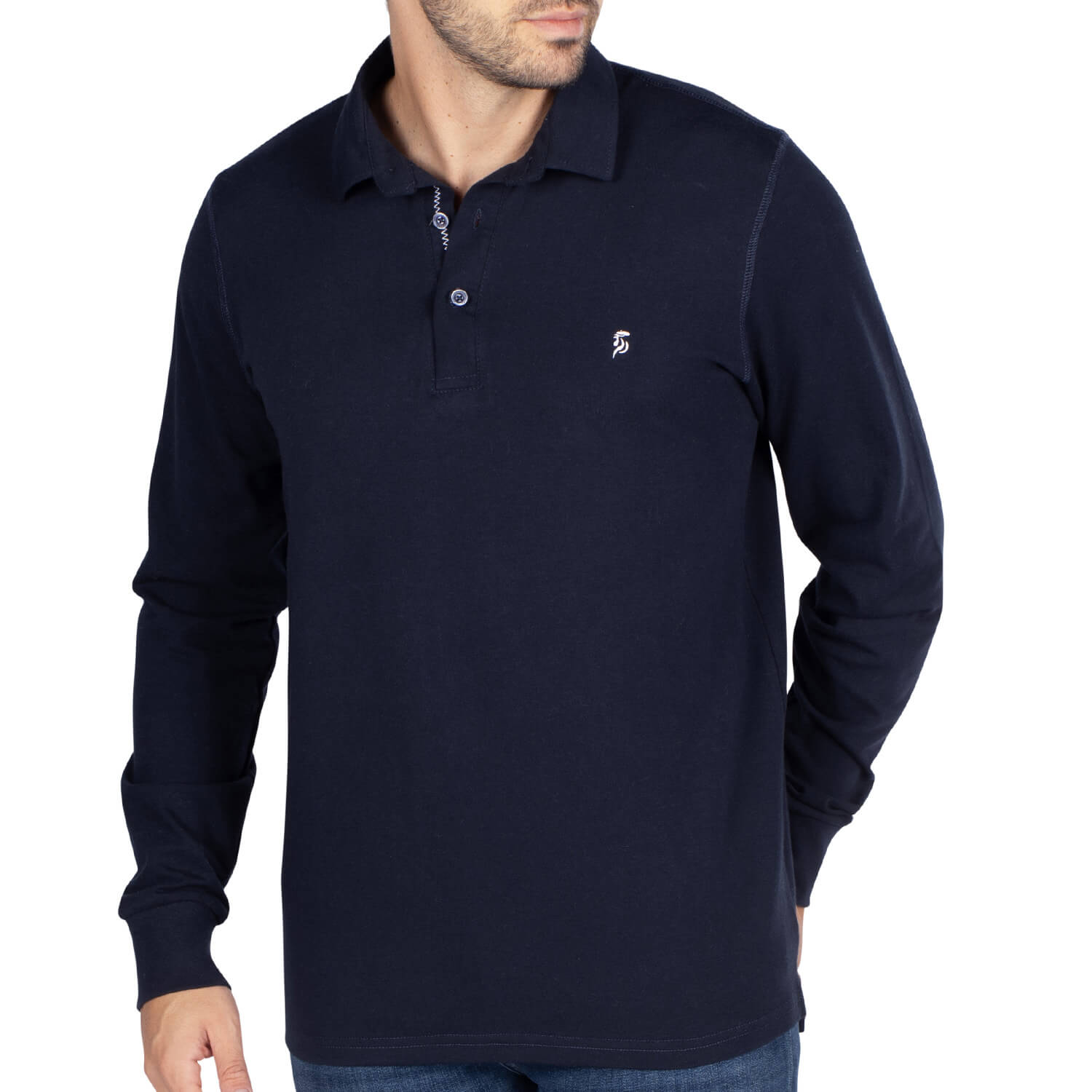 Rugby polo basic unity Navy - Shilton
