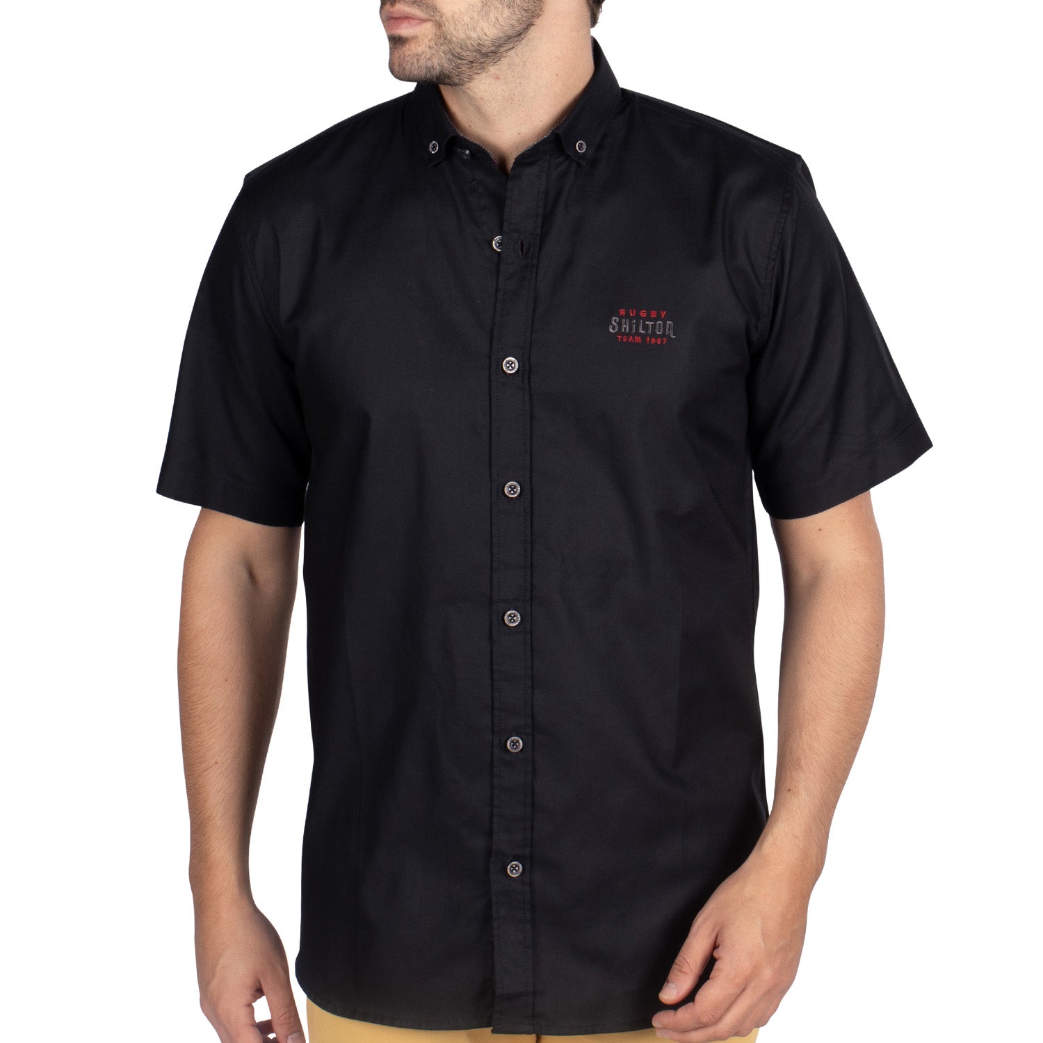 Rugby legend shirt Black - Shilton