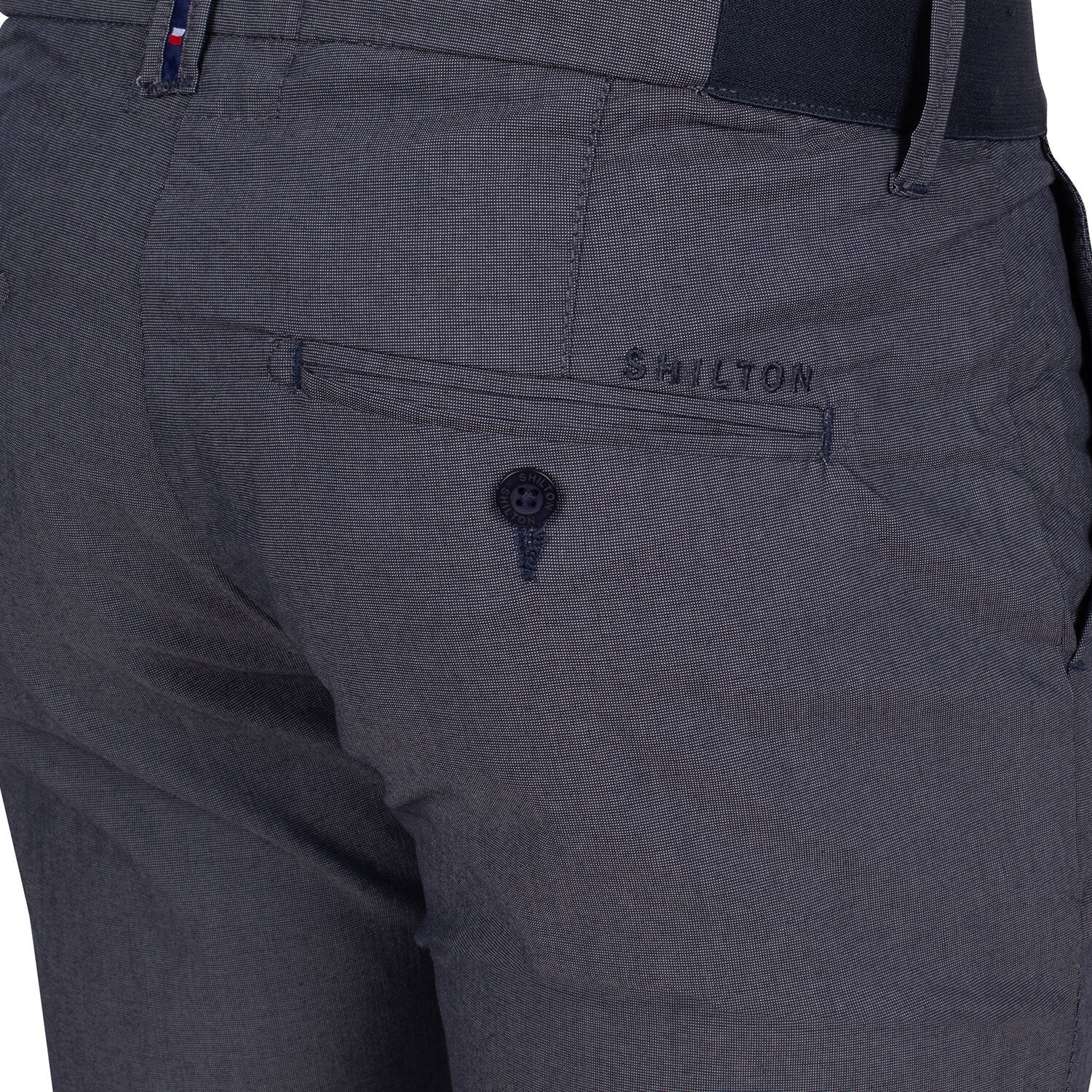 Bermuda chambray crest