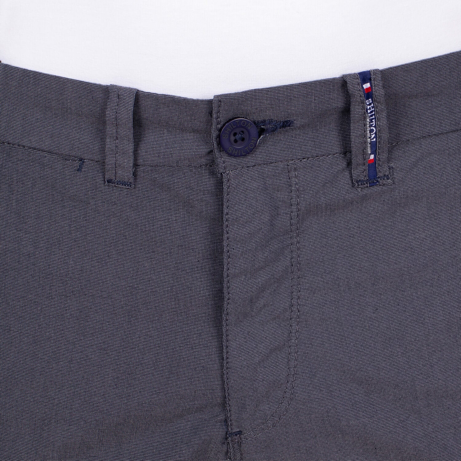 Bermuda chambray crest
