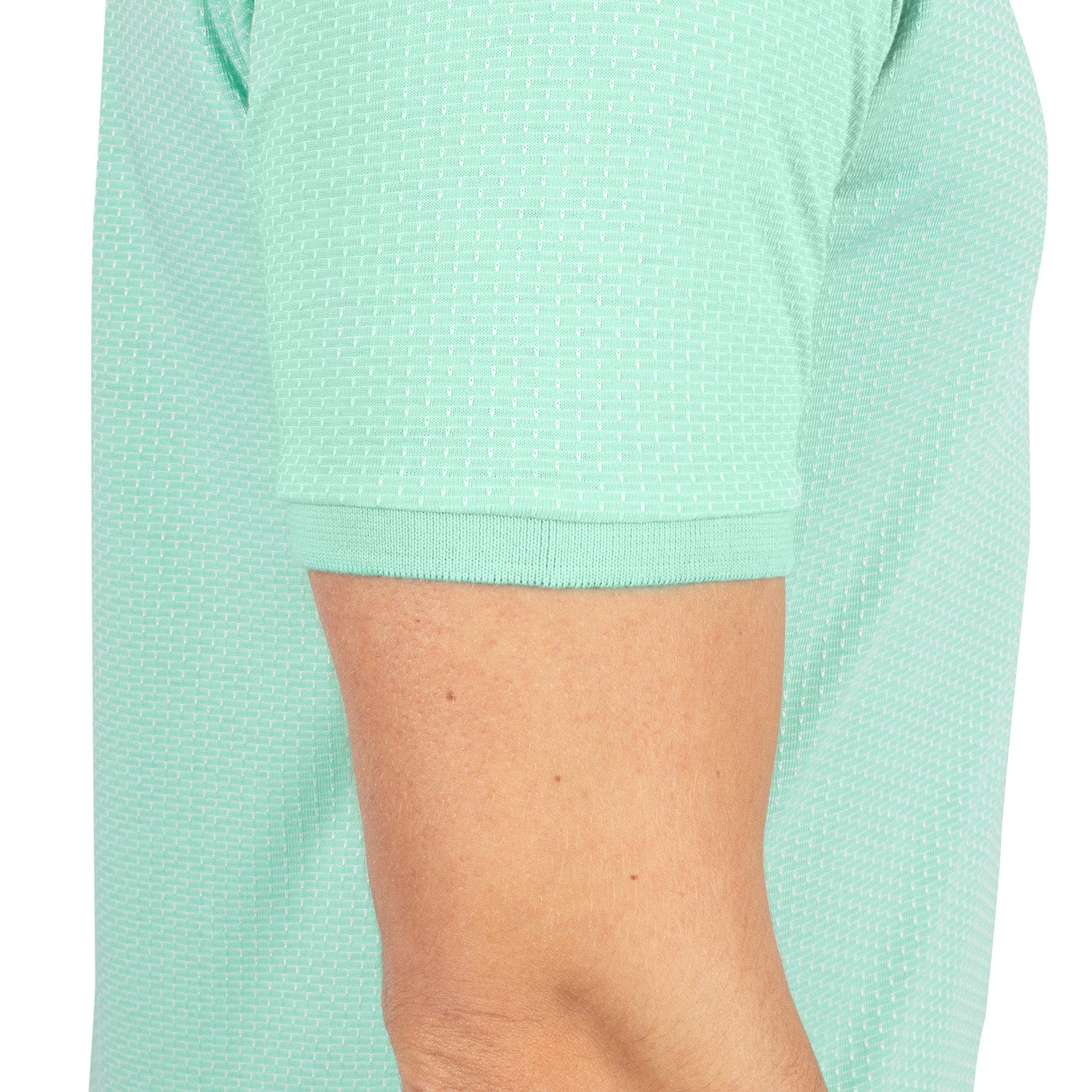 Pastel jacquard polo shirt