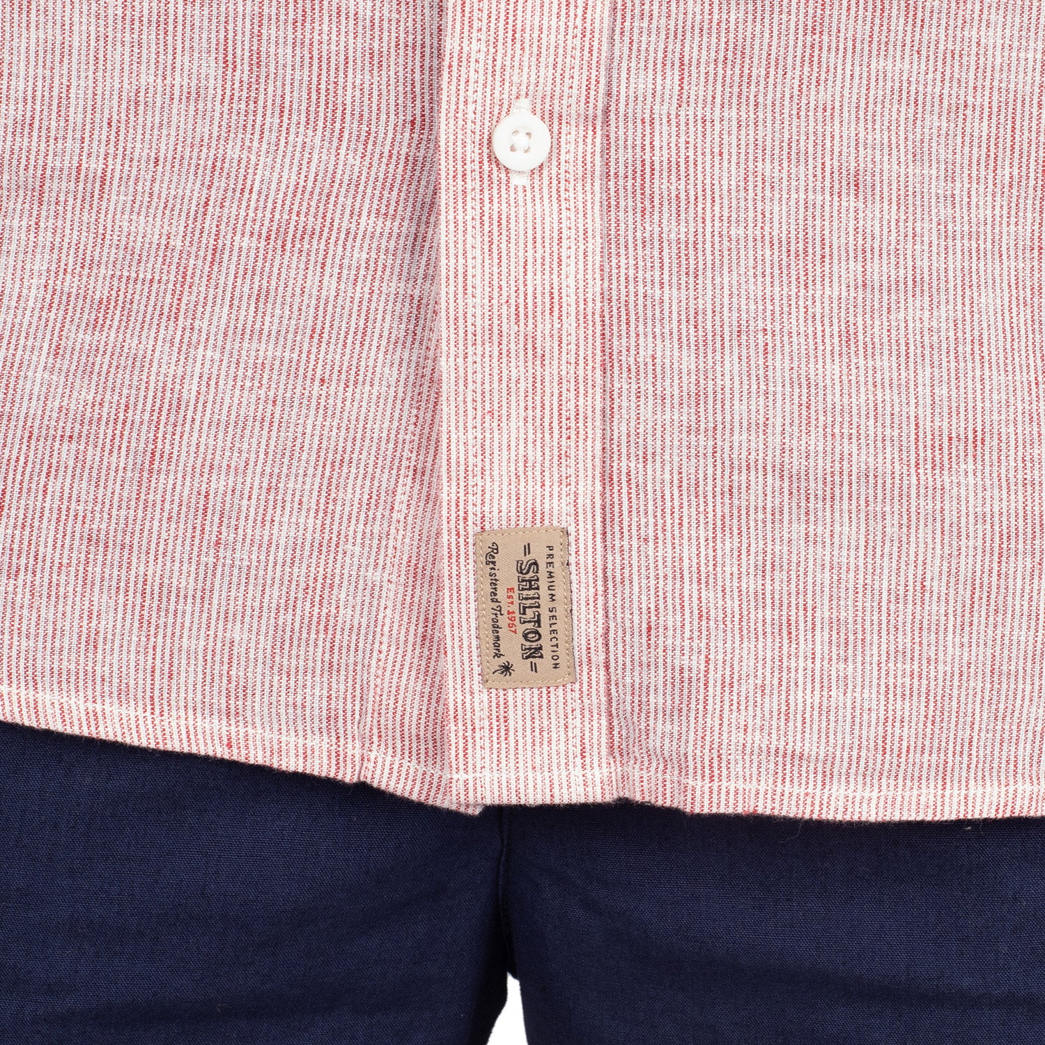 Striped linen shirt