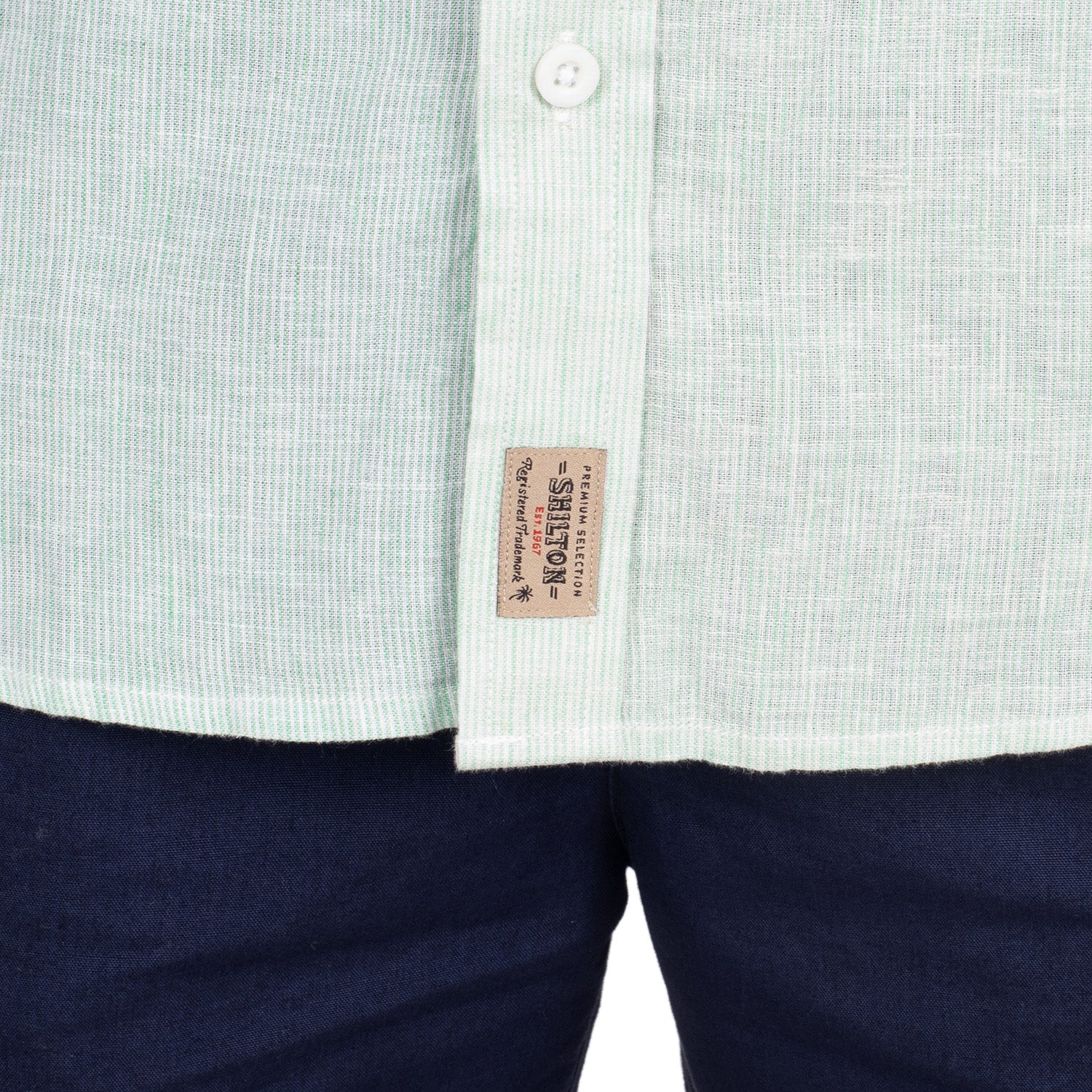 Striped linen shirt