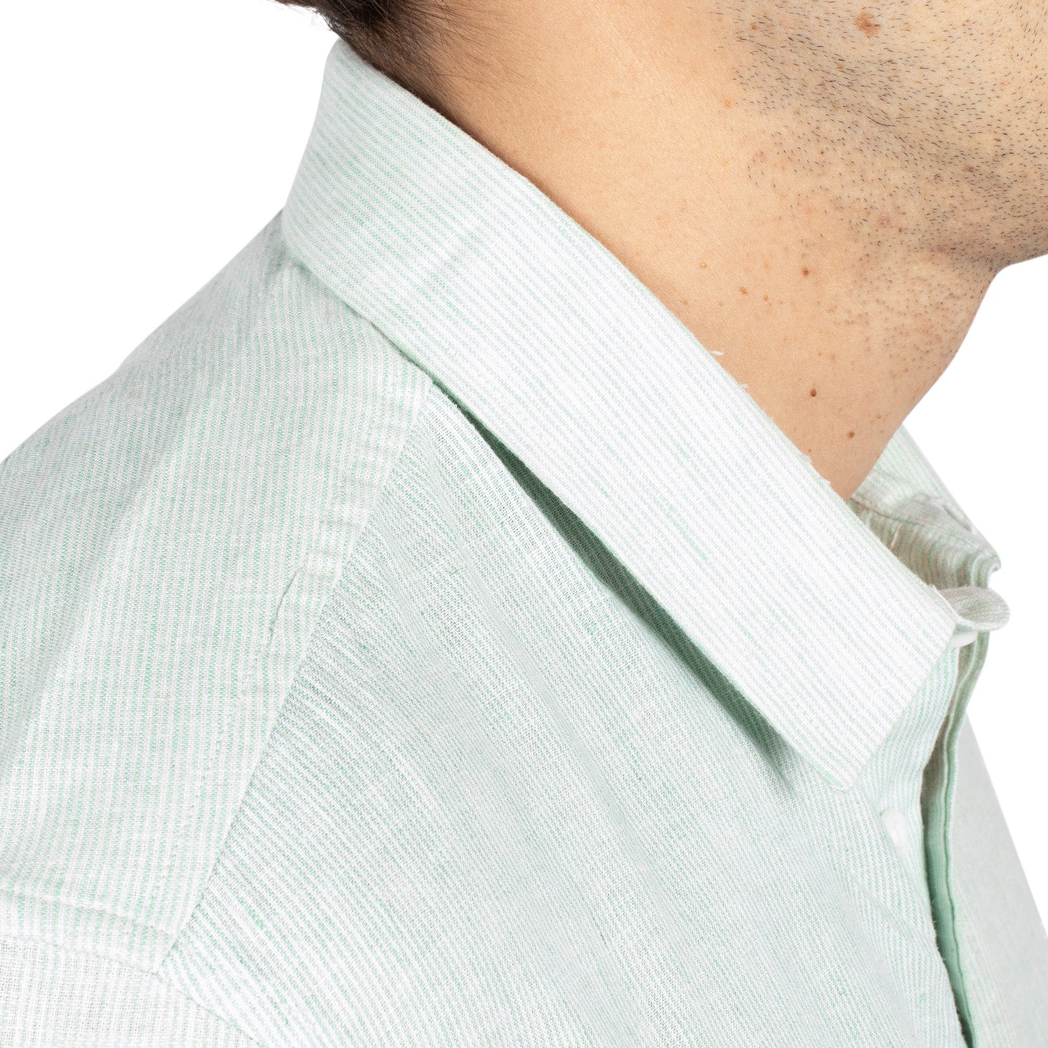 Striped linen shirt