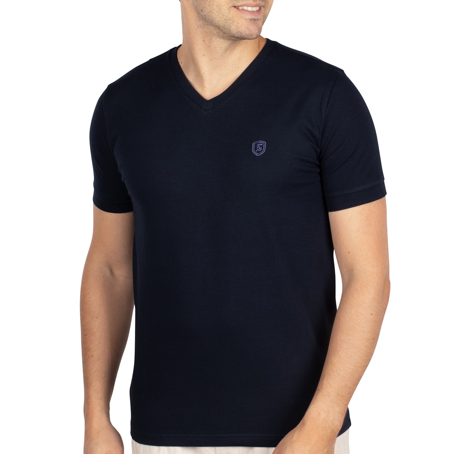 Slim v-neck T-shirt