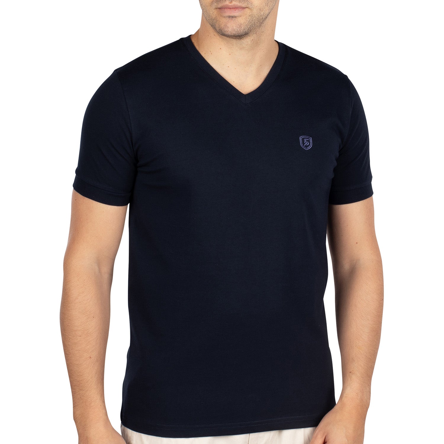 Slim v-neck T-shirt