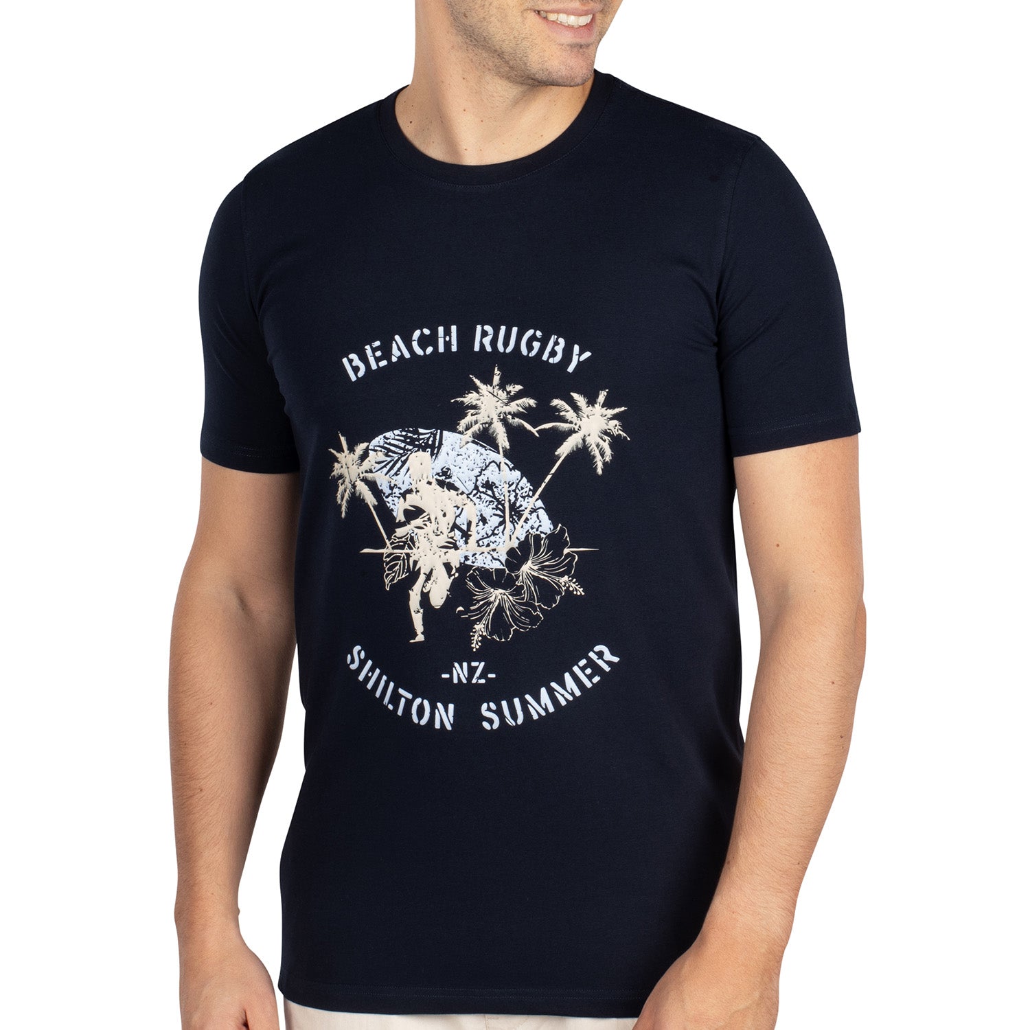 Beachside rugby T-shirt