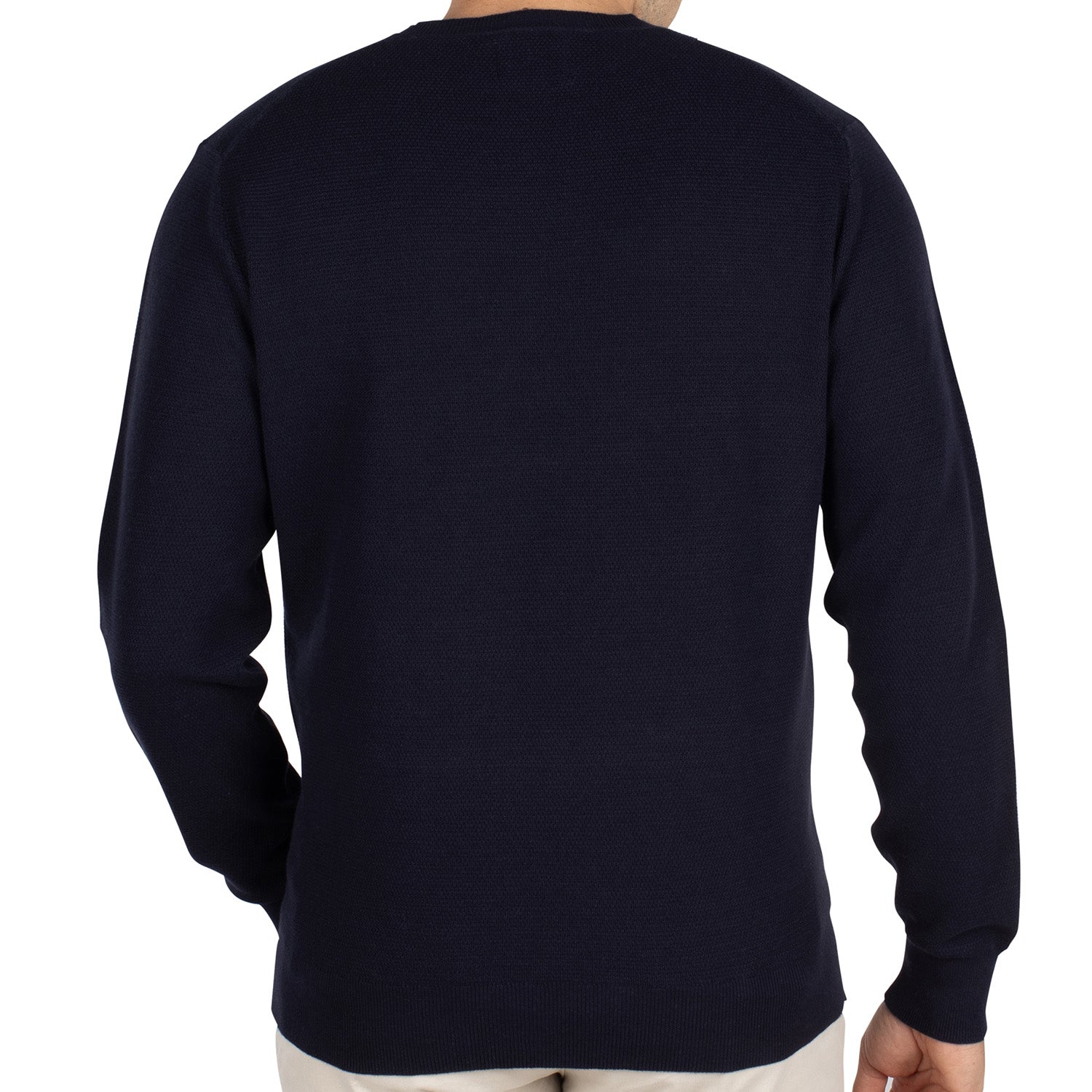 Lightweight round-neck sweater