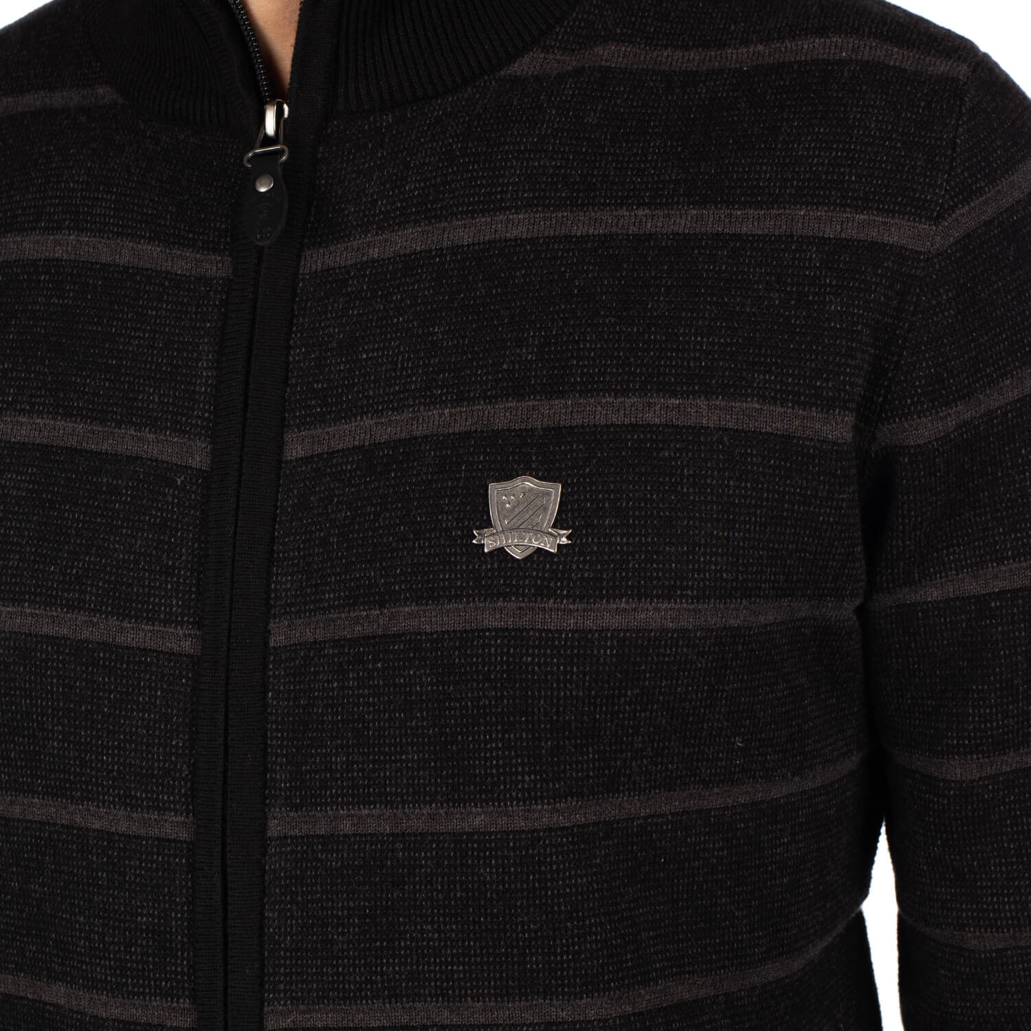 Striped city vest