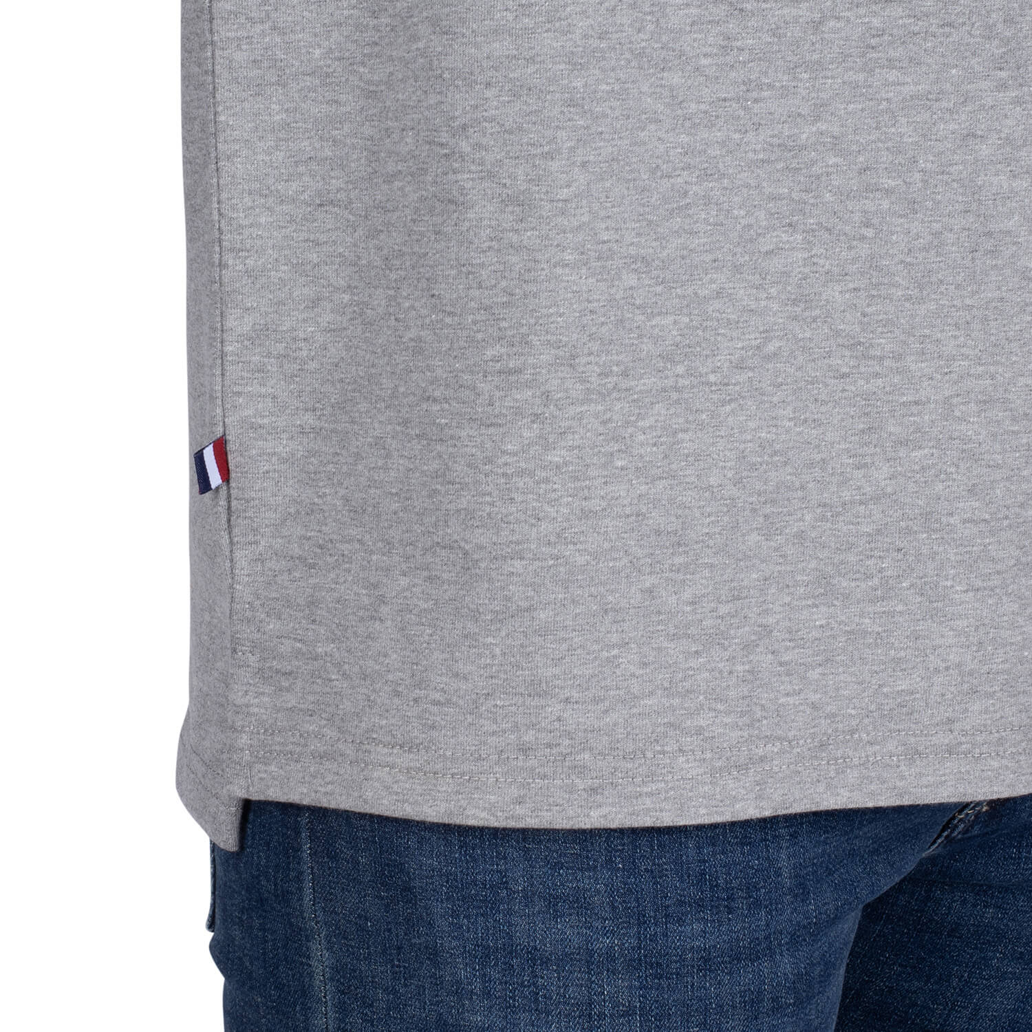 Basic relief polo shirt