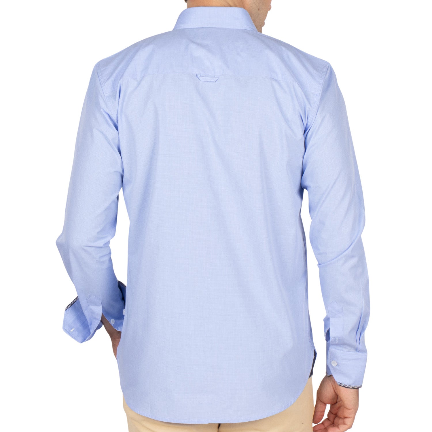 Ciel small gingham shirt - seen from the back - Shilton