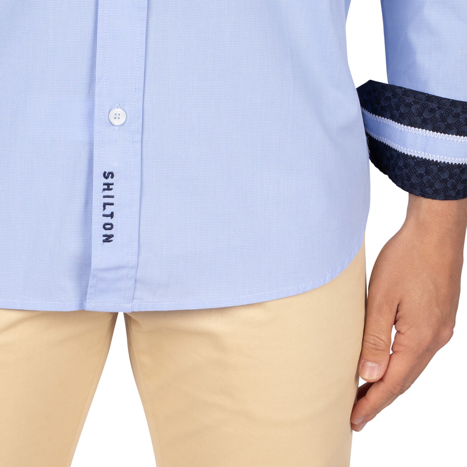 Small gingham shirt