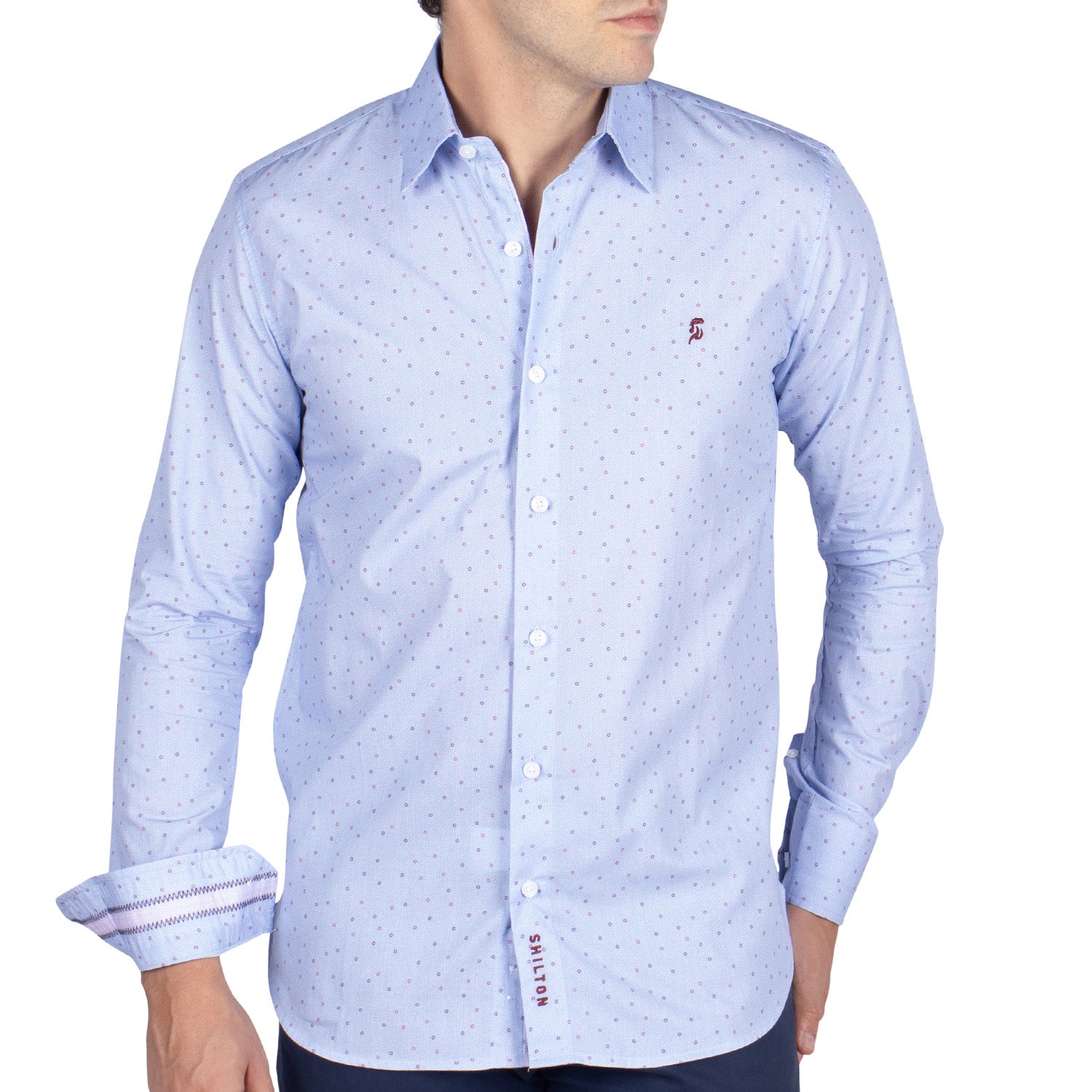 Ciel fancy polka dot shirt - Shilton