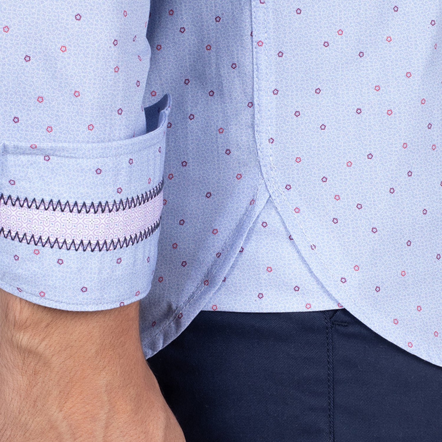 Fancy polka dot shirt