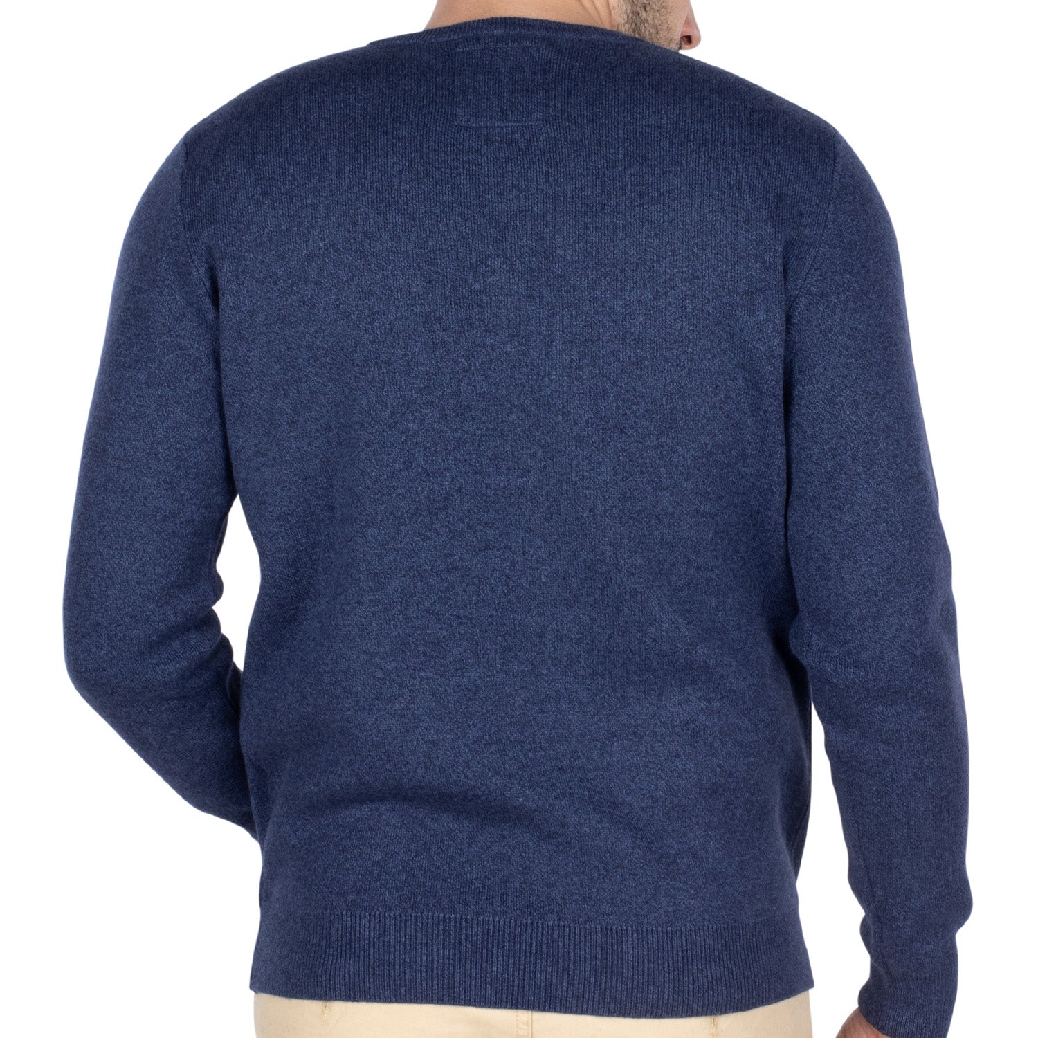 France Indigo rugby sweater - back view - Shilton