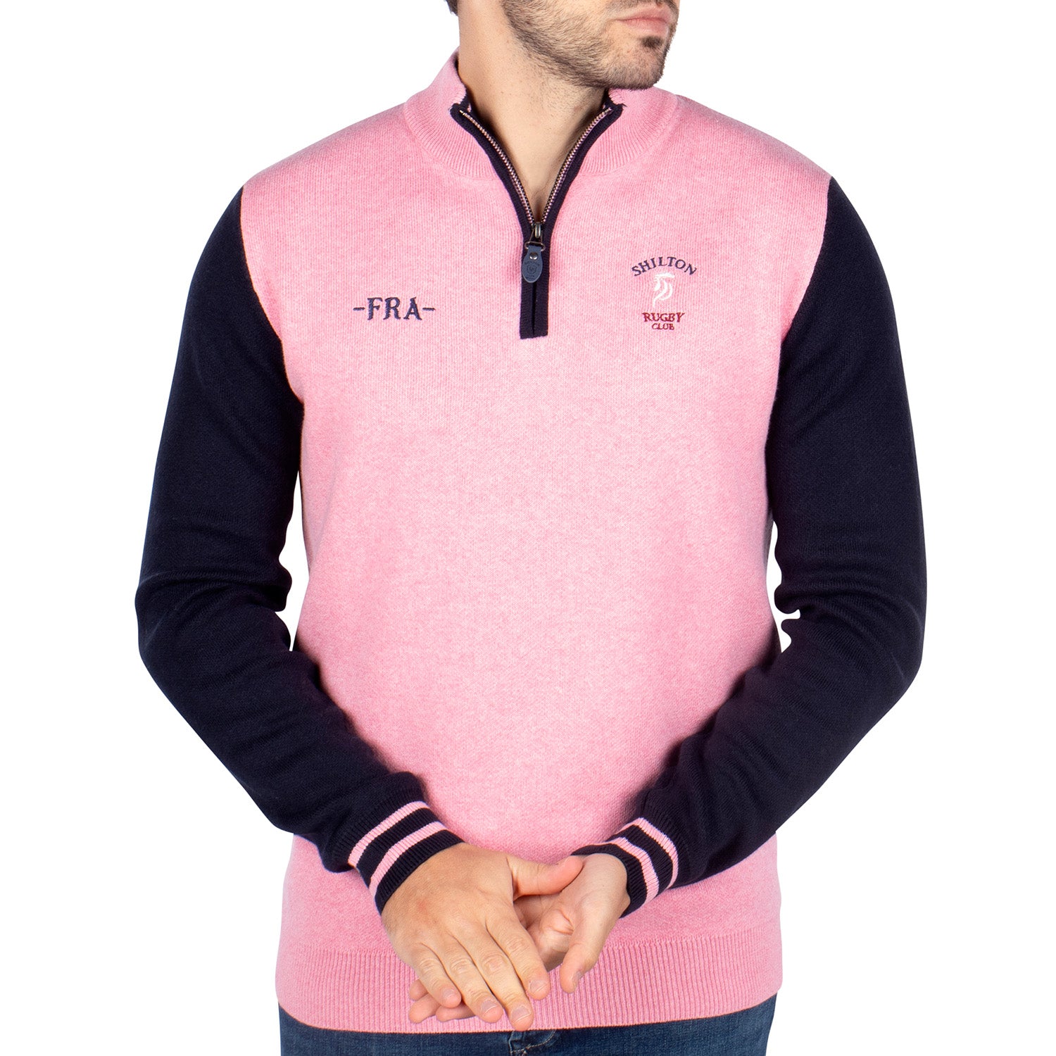 Rugby tricolor sweater