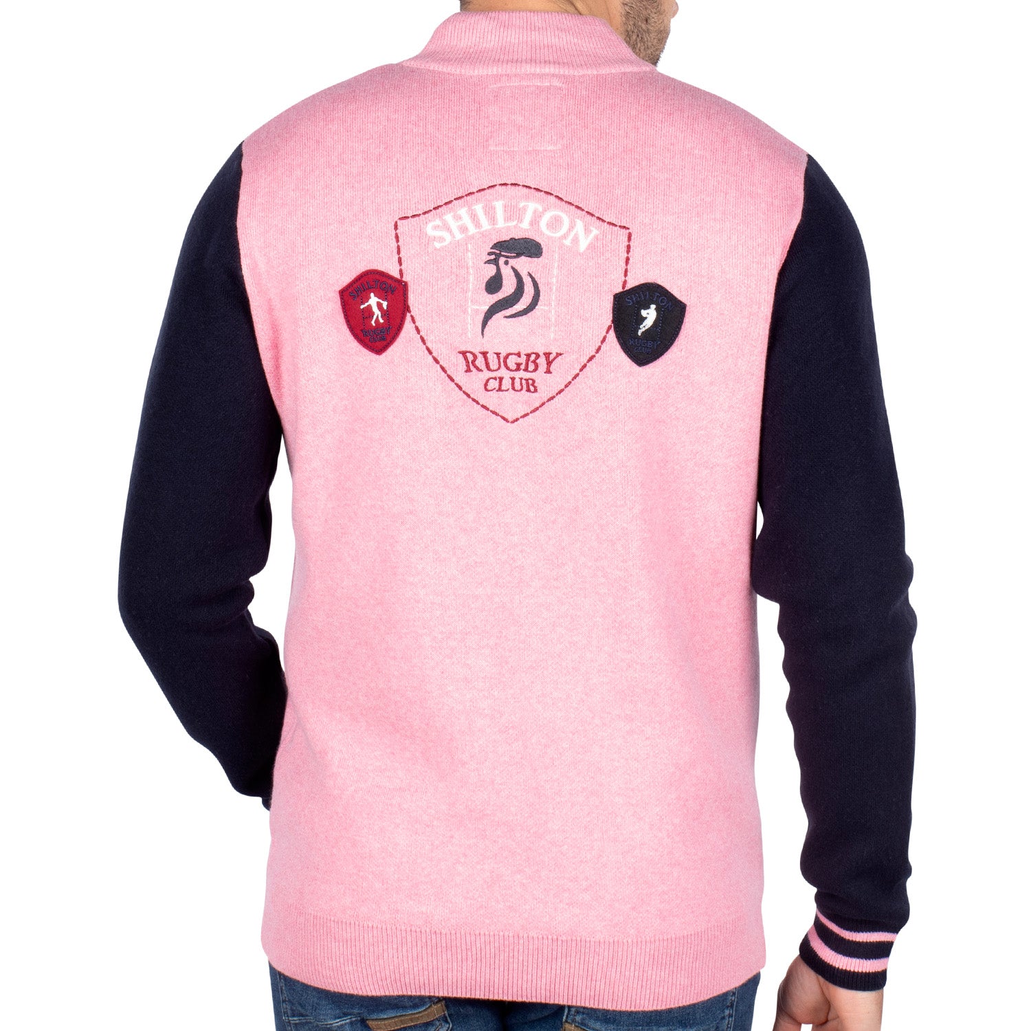 Rugby tricolor sweater