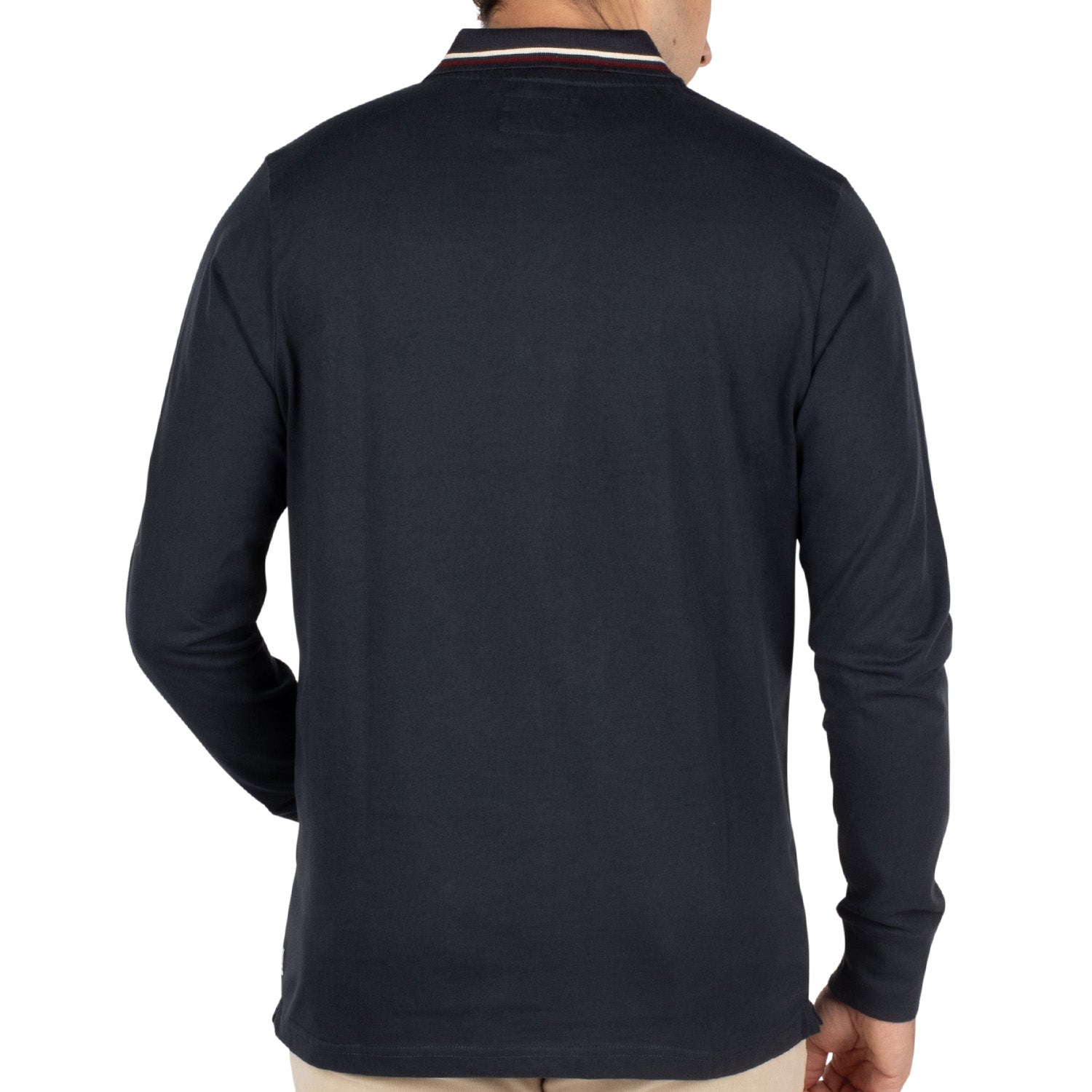 Plain rugby polo shirt