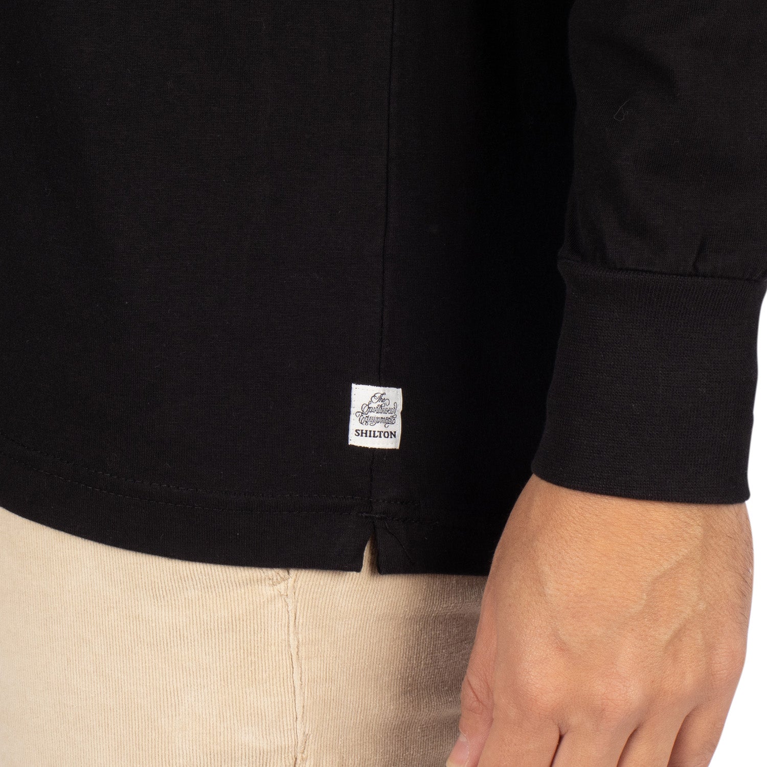 Plain rugby polo shirt