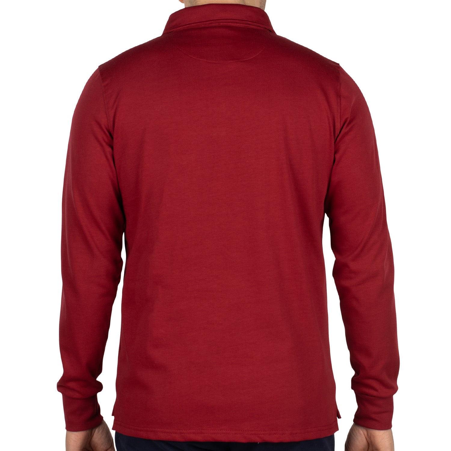 Two-tone rugby club polo shirt