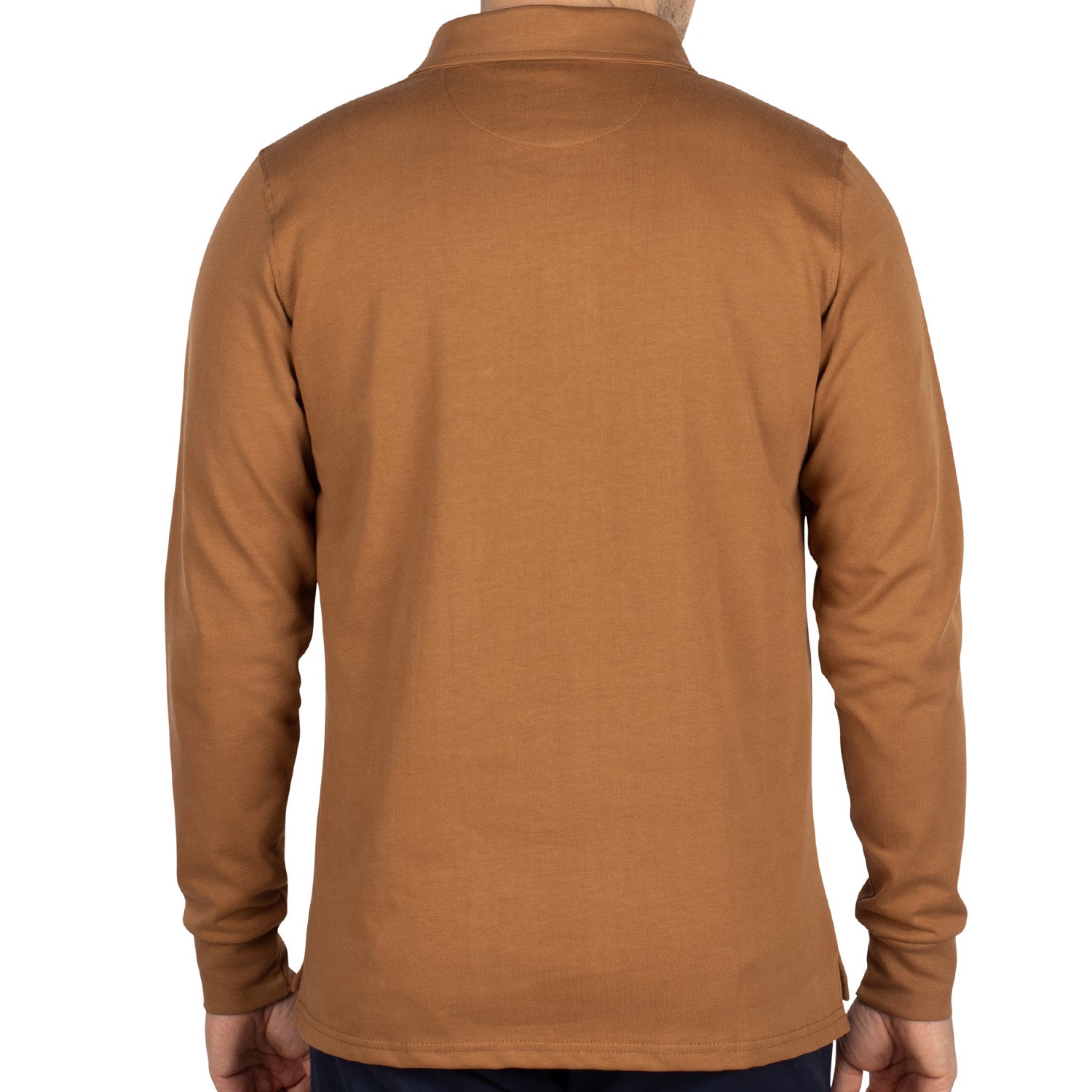 Two-tone rugby club polo shirt