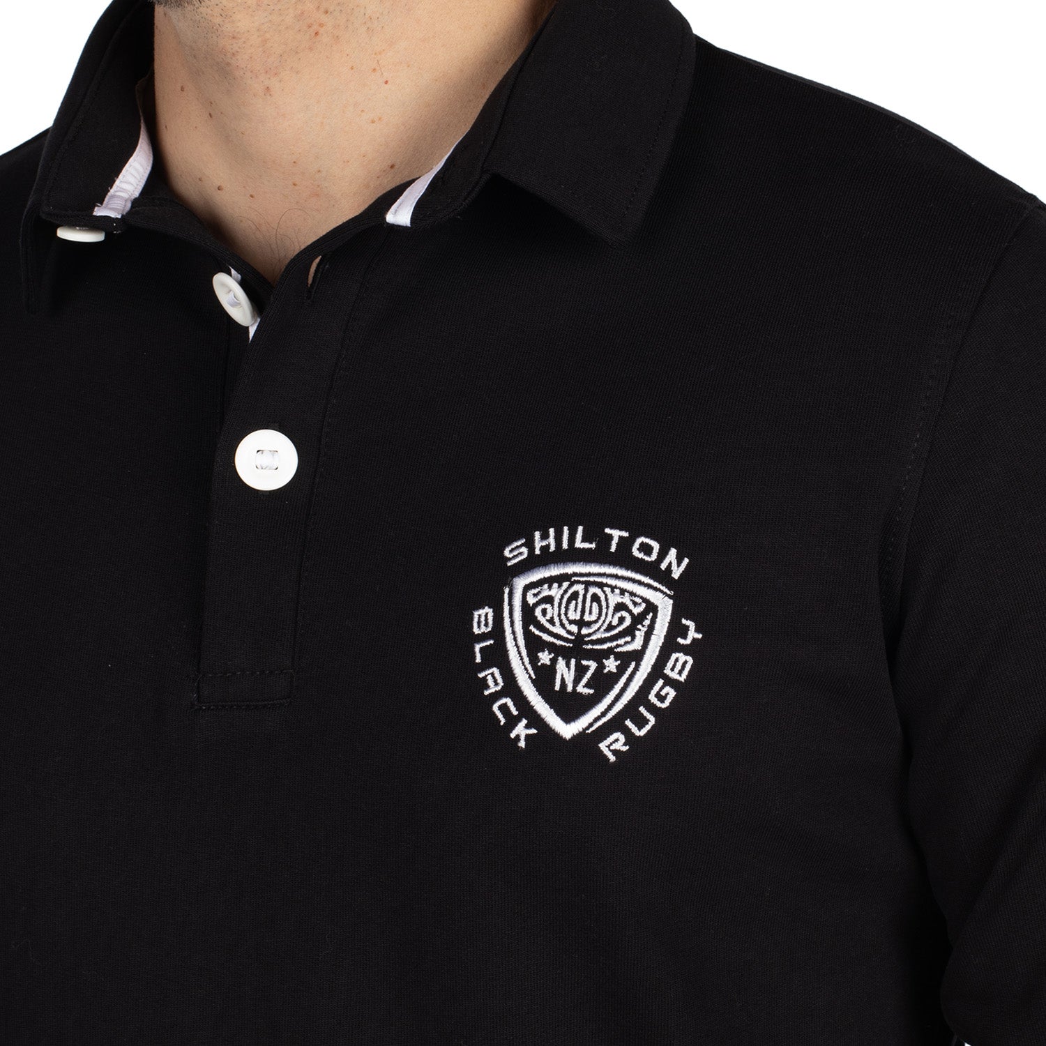 Maori spirit rugby polo shirt