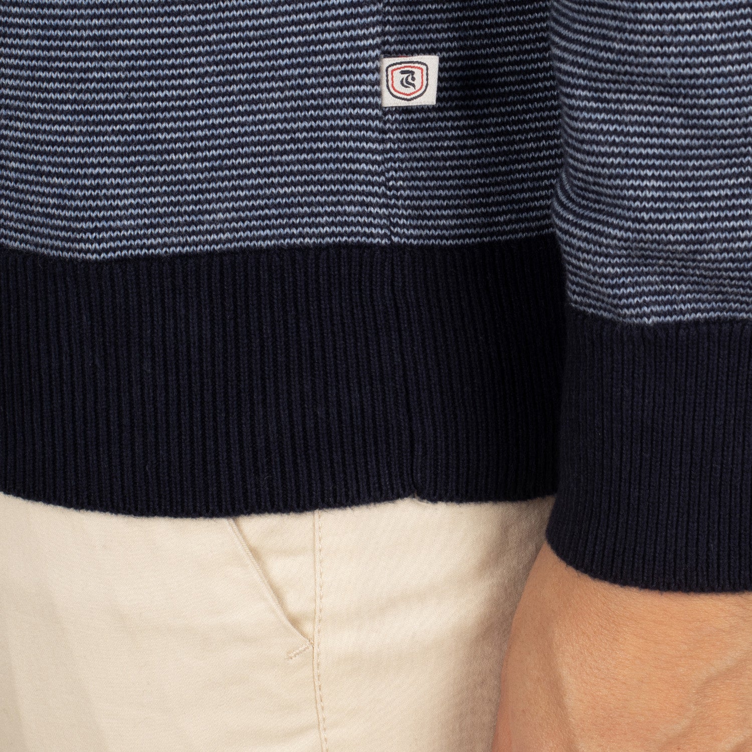 Naval trucker sweater