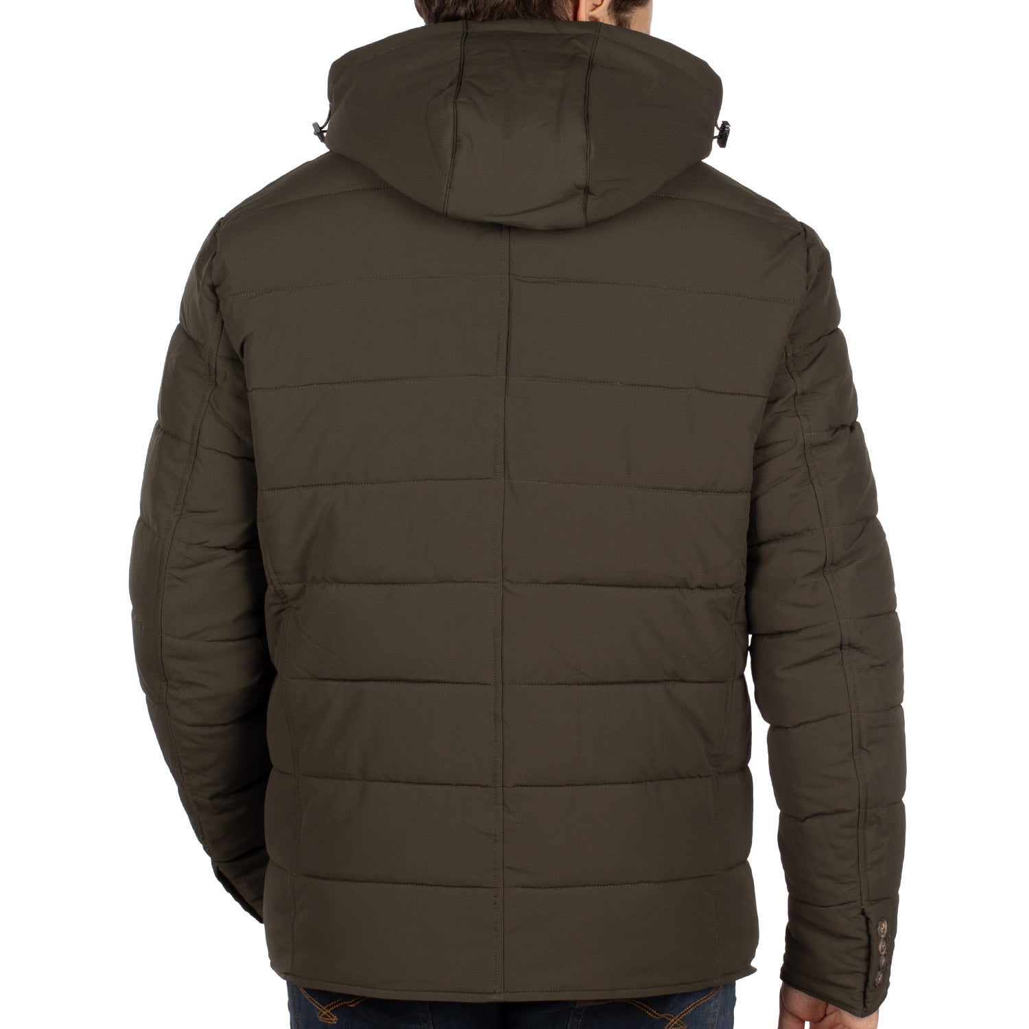 Arosa hooded down jacket
