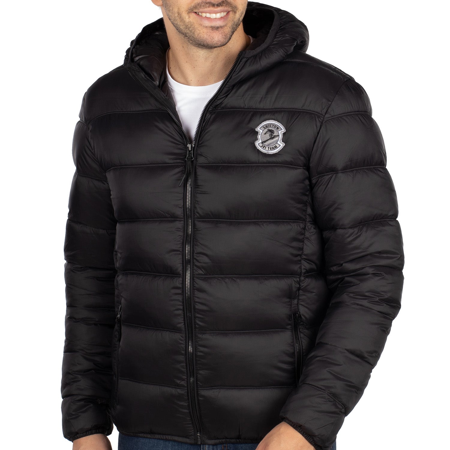 Ski hooded jacket