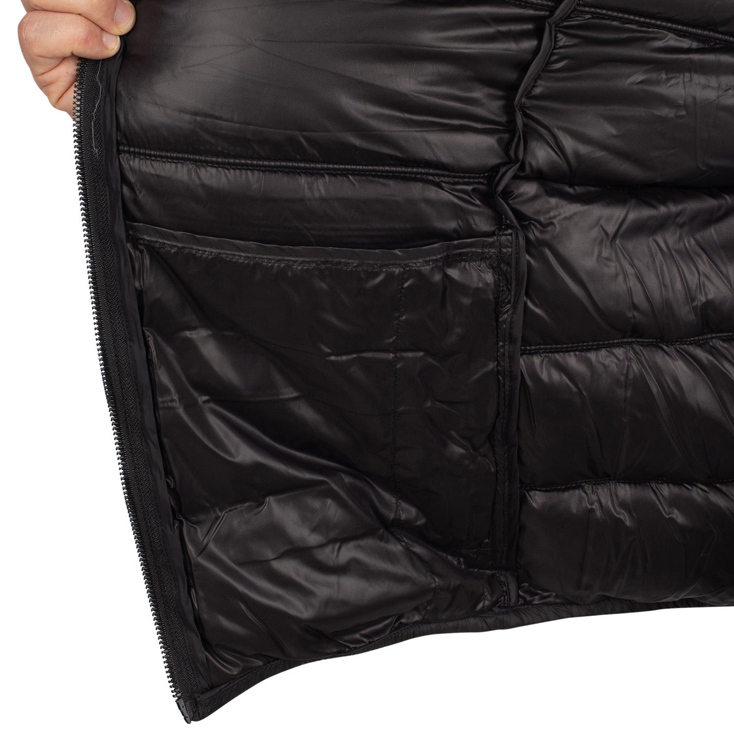 Ski hooded jacket