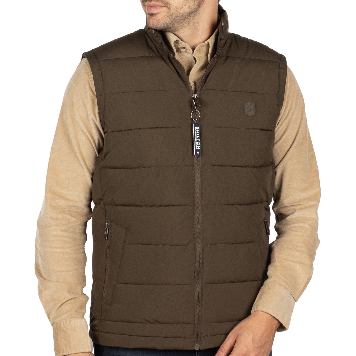 Jasper sleeveless down jacket