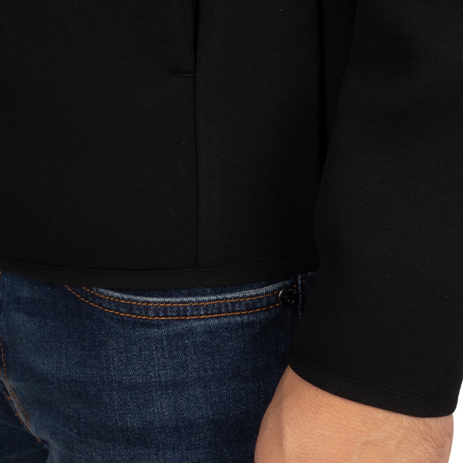 Ski funnel-neck vest