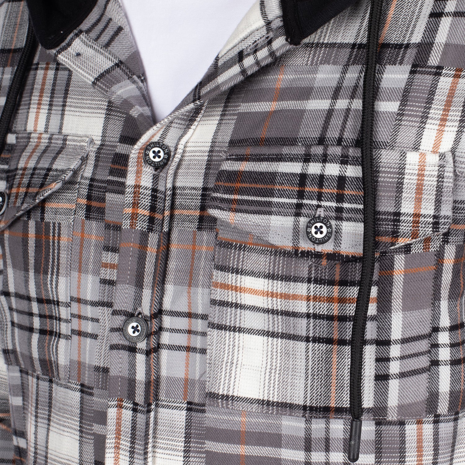 Checked overshirt