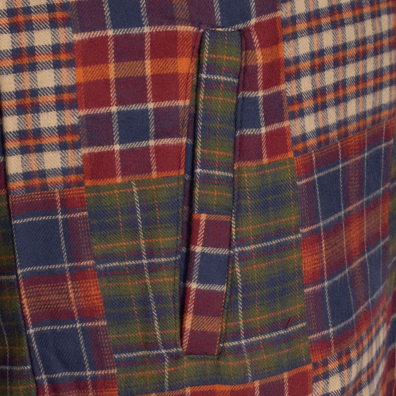 Checked overshirt