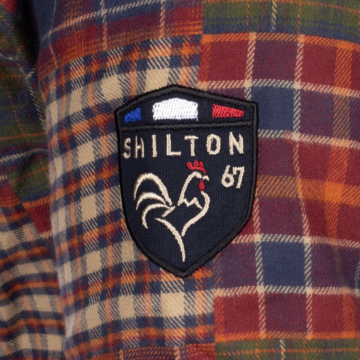 Checked overshirt