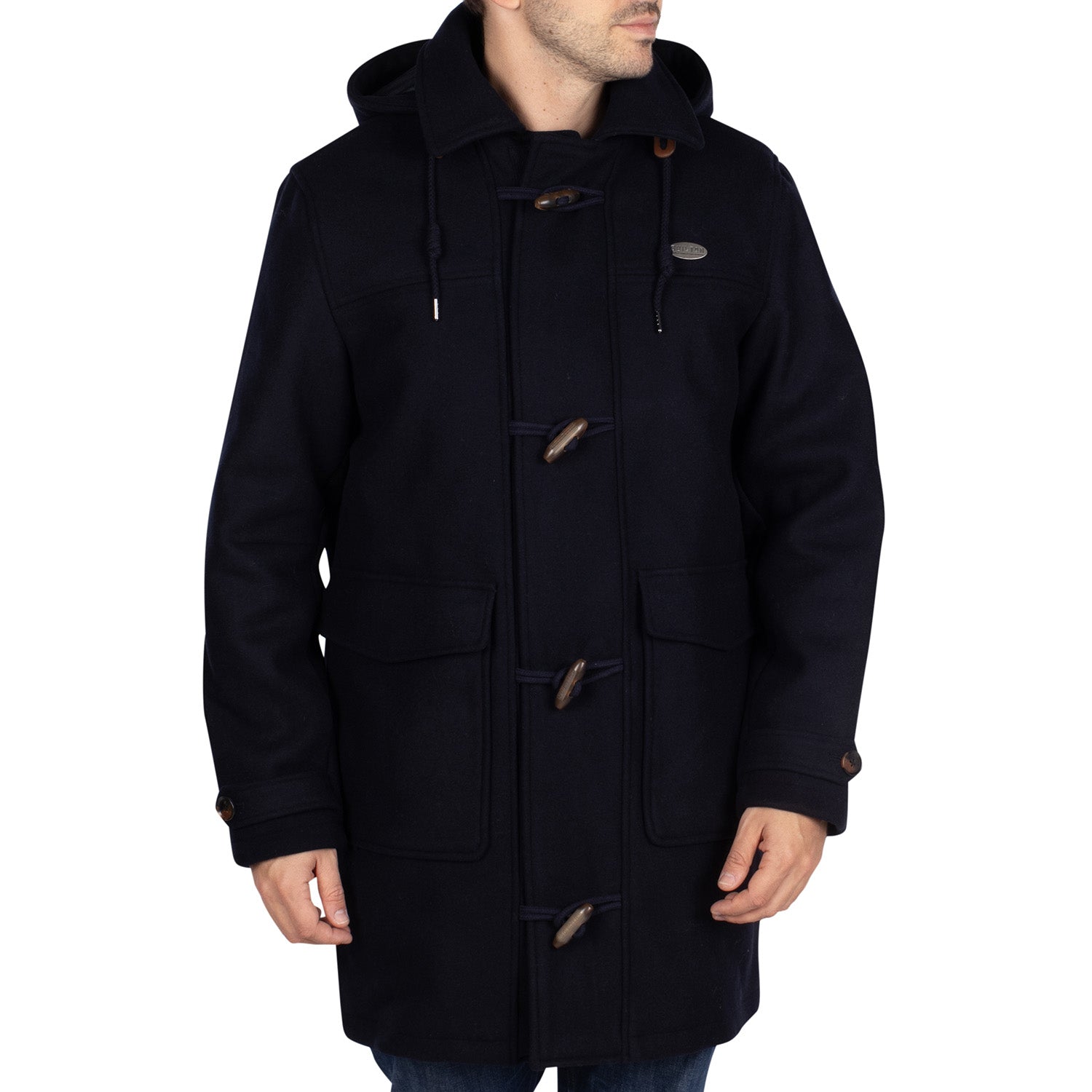 Wool duffle-coat