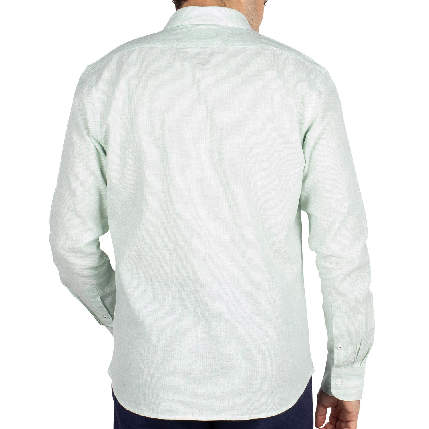 Striped linen shirt